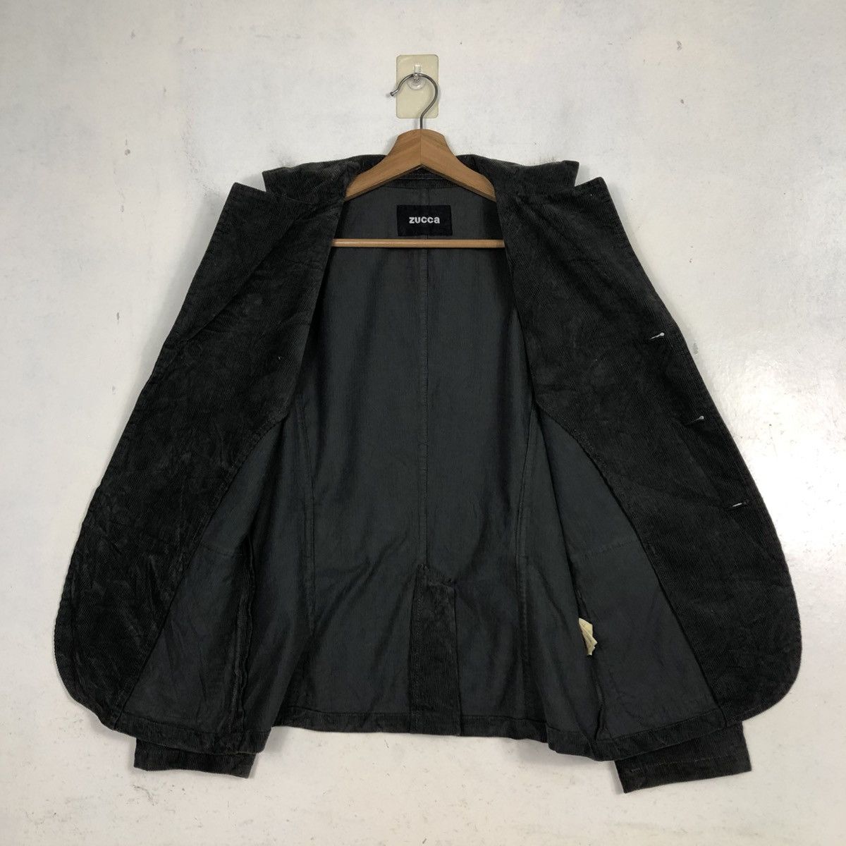 Issey Miyake 💥Vintage Chore Jacket Zucca Corduroy Blazer Size L / US 10 / IT 46 - 15 Thumbnail