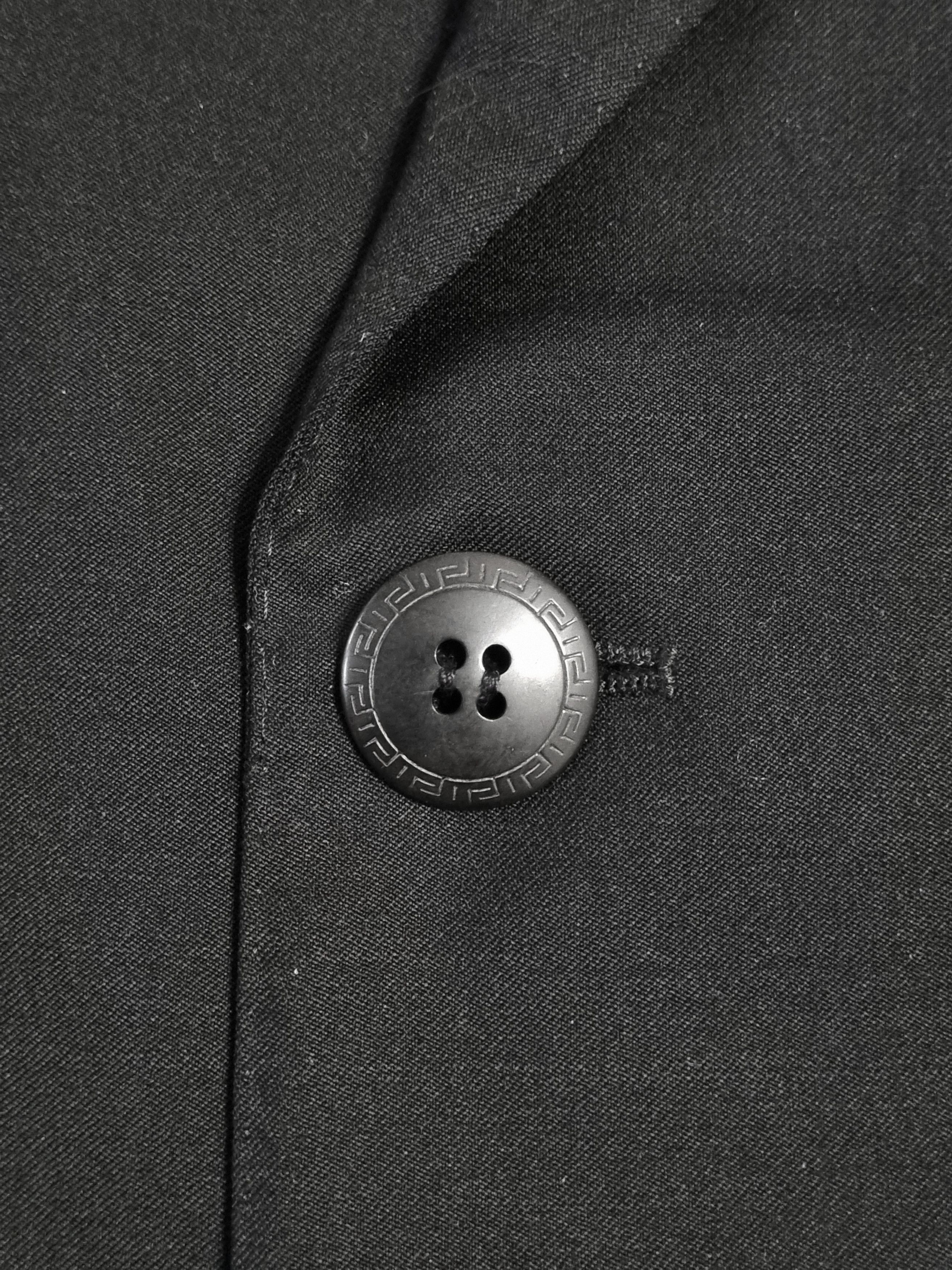 Versace Vintage GIANNI VERSACE Double-Breasted Blazer Size 54R - 7 Thumbnail
