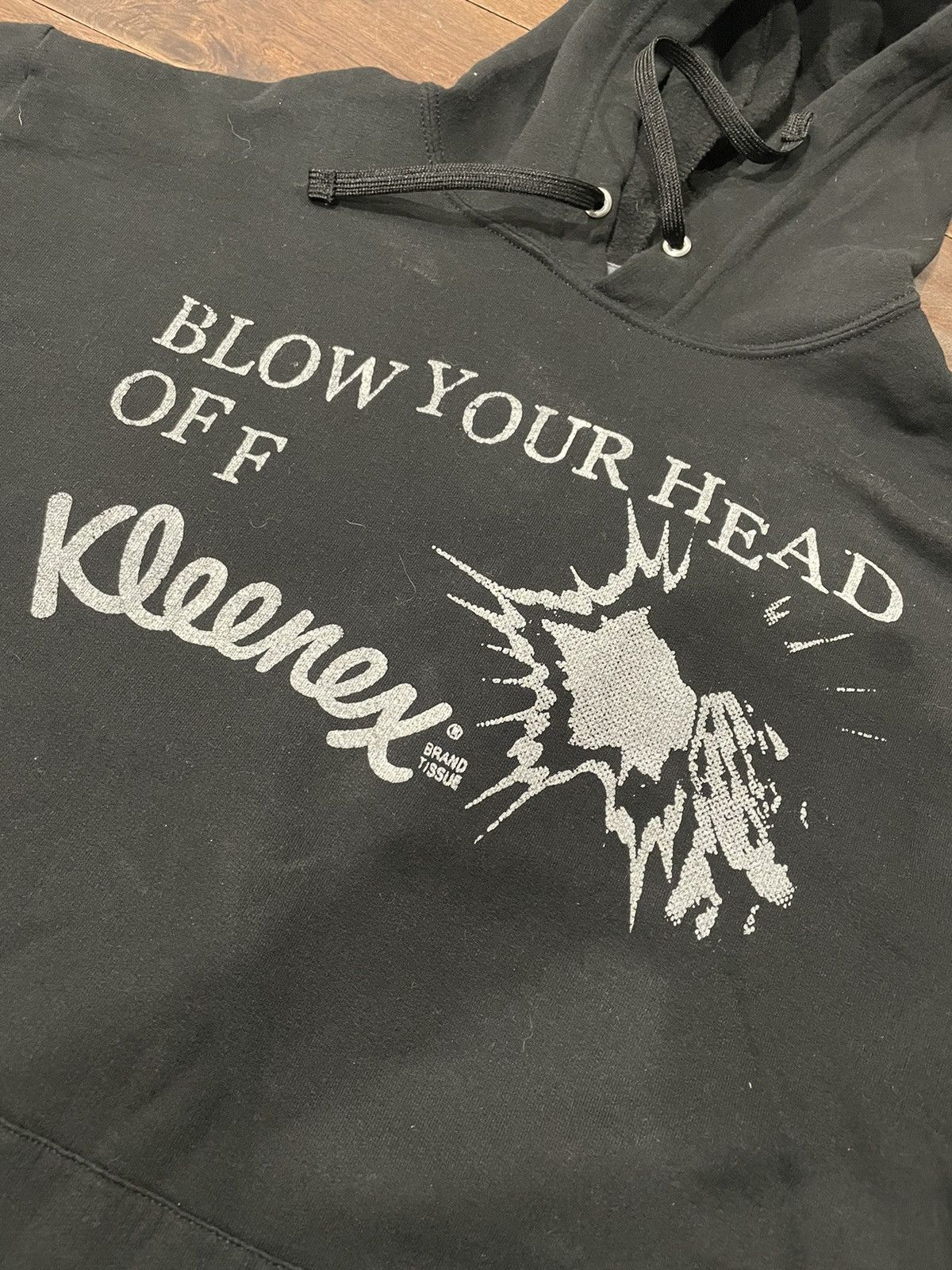 Band Tees × Vintage Kleenex 90s Hoodie Size US L / EU 52-54 / 3 - 2 Thumbnail