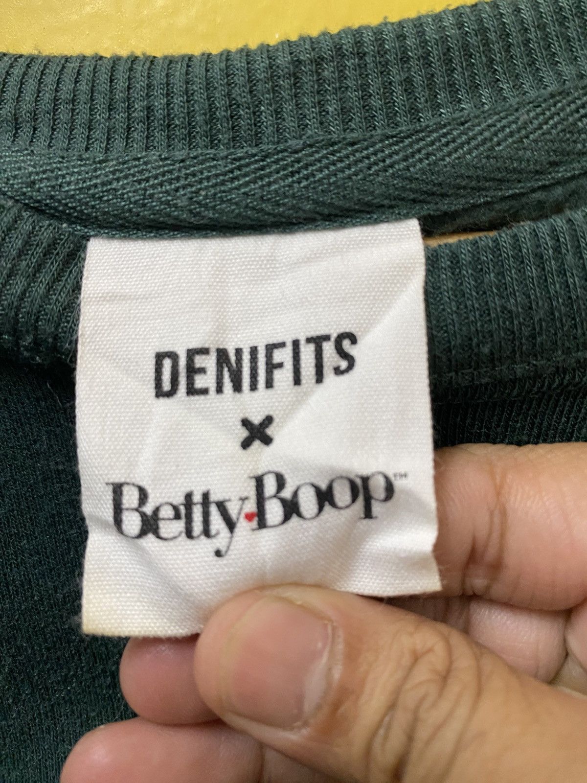 The Unbranded Brand Betty Boop X Denifits Sweatshirt Crewneck Tee Size US L / EU 52-54 / 3 - 6 Thumbnail