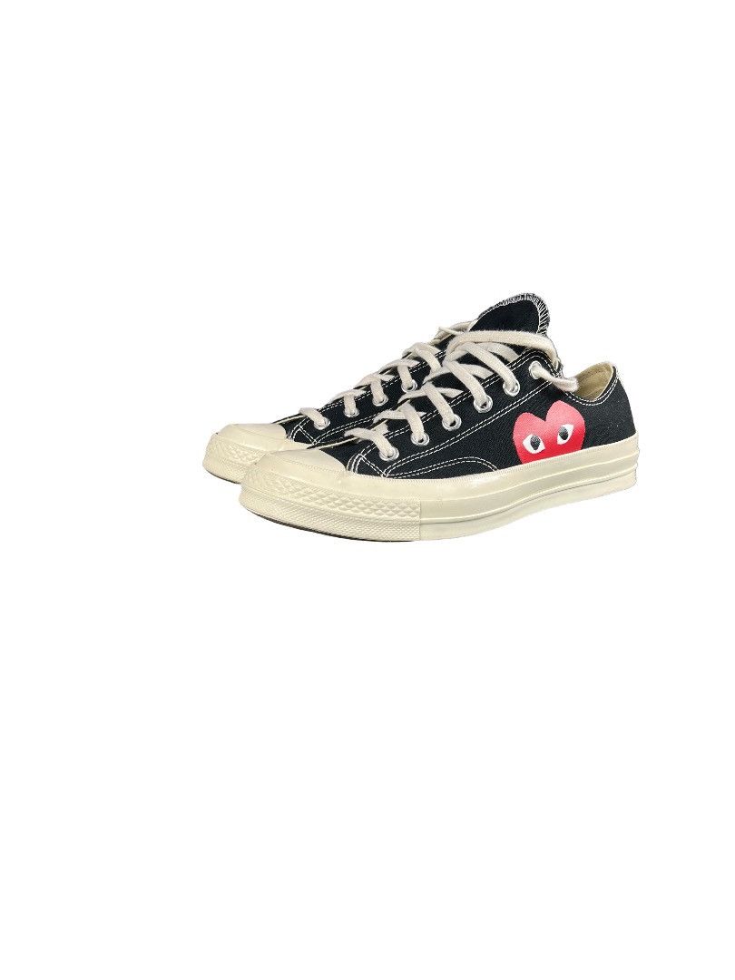 Comme des Garcons CDG PLAY x Converse Low – Black / Red Heart – Size 8 Size US 8 / EU 41 - 3 Thumbnail
