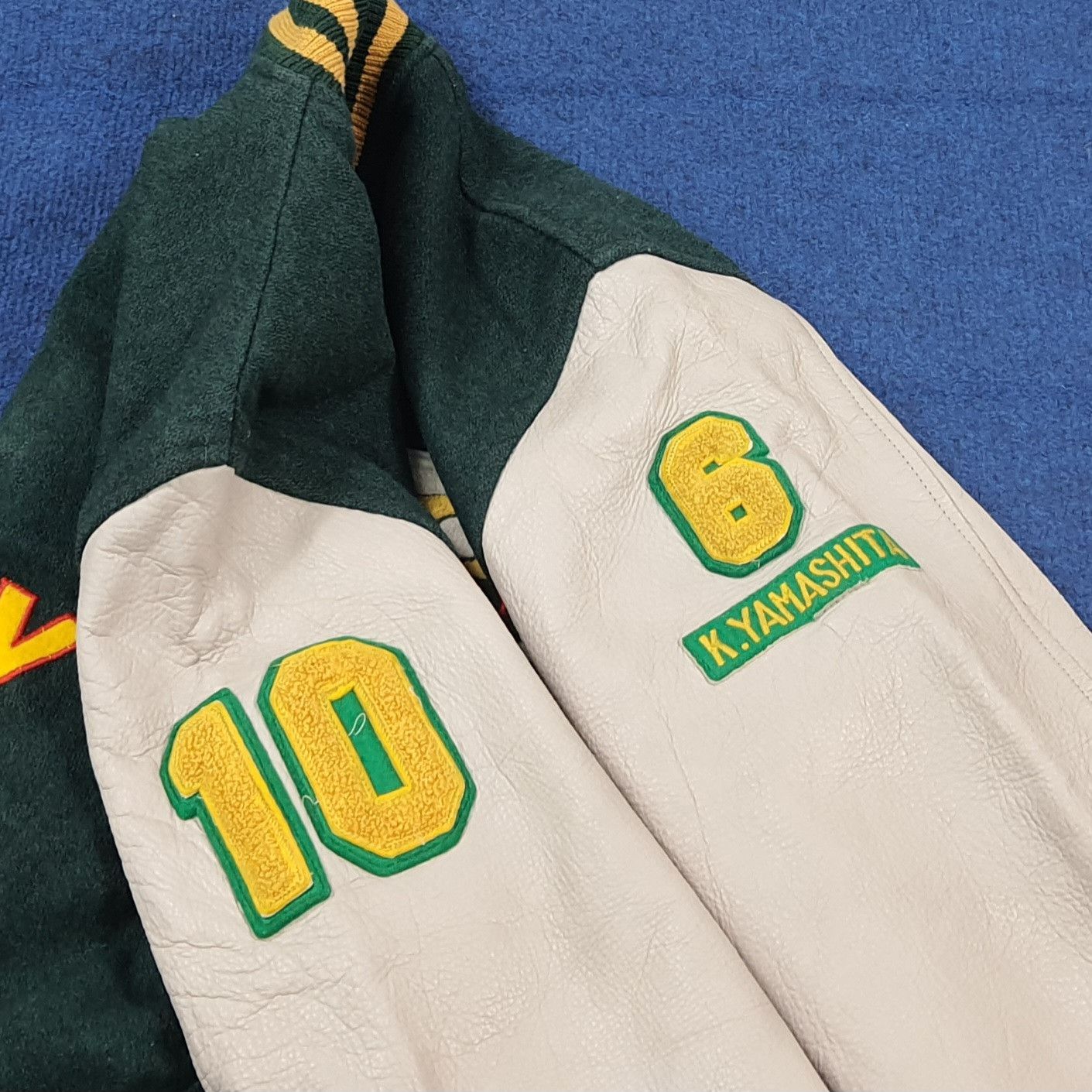 Japanese Brand Milky Way Football Club Varsity Letterman Jacket C291N23 Size US M / EU 48-50 / 2 - 7 Thumbnail