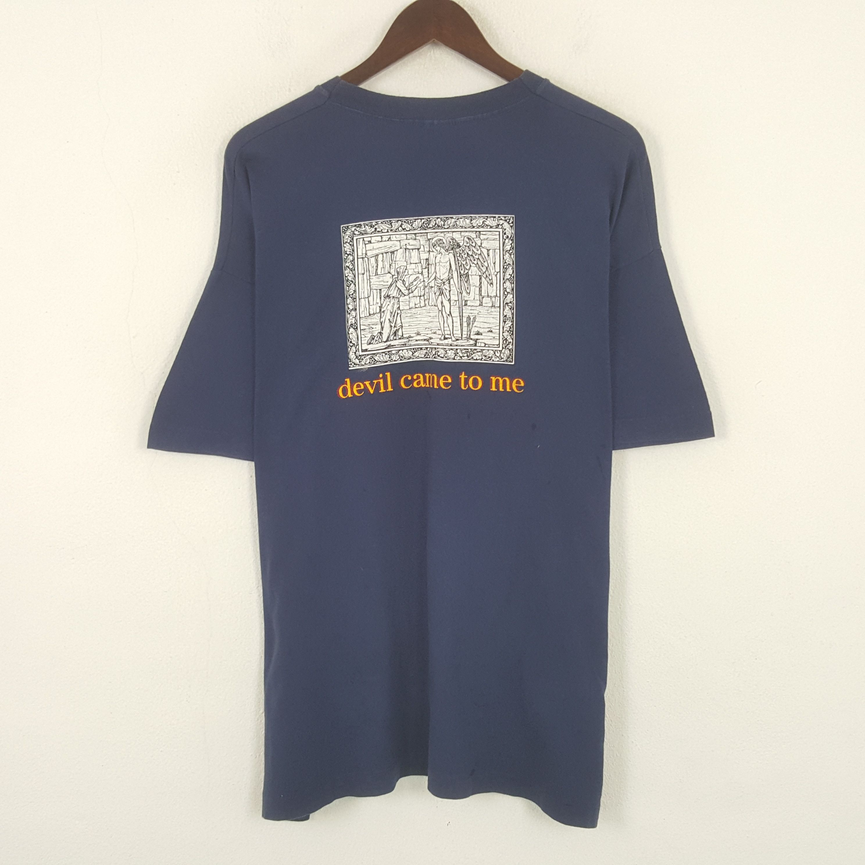 Band Tees Vintage Devil Came To Me by Dover American Singer Tshirt Size US XL / EU 56 / 4 - 3 Thumbnail