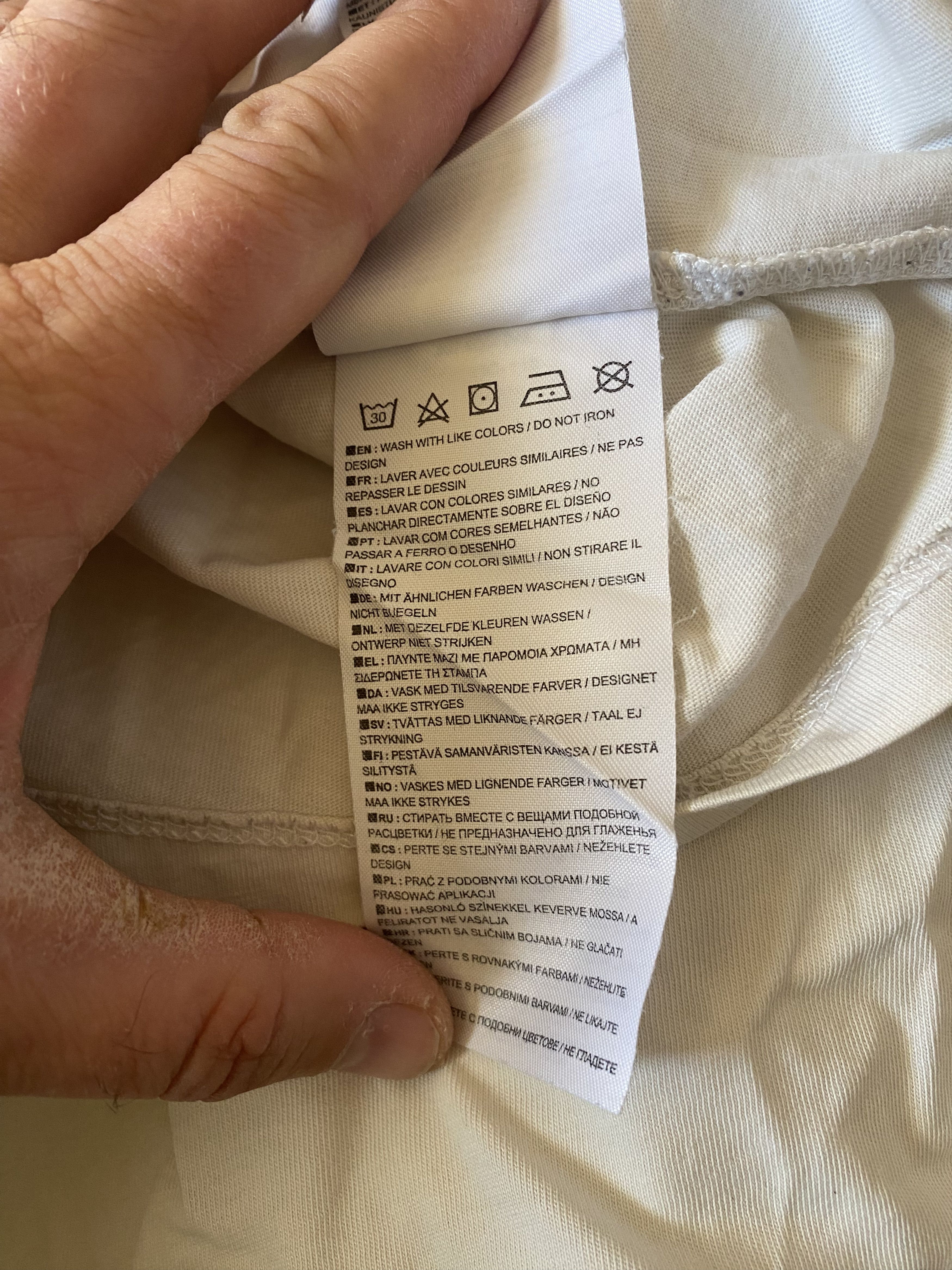 Converse Men's T-Shirt - White - CONVERSE - SALE Size US M / EU 48-50 / 2 - 7 Thumbnail
