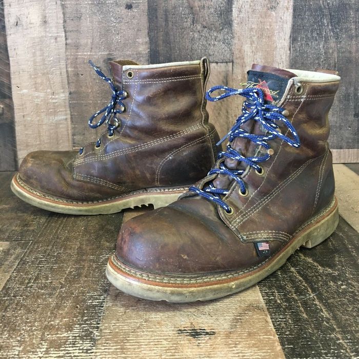 Thorogood Thorogood 804-4374 Steel Toe Work Boots Mens 8 D | Grailed