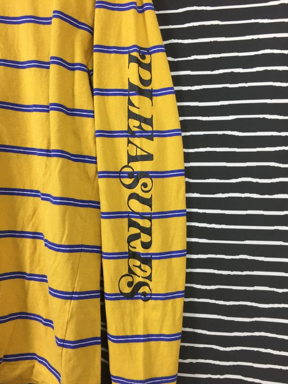 Pleasures Pleasures I Want The One I Cant Have Striped Long Sleeve Tee Size US M / EU 48-50 / 2 - 4 Thumbnail