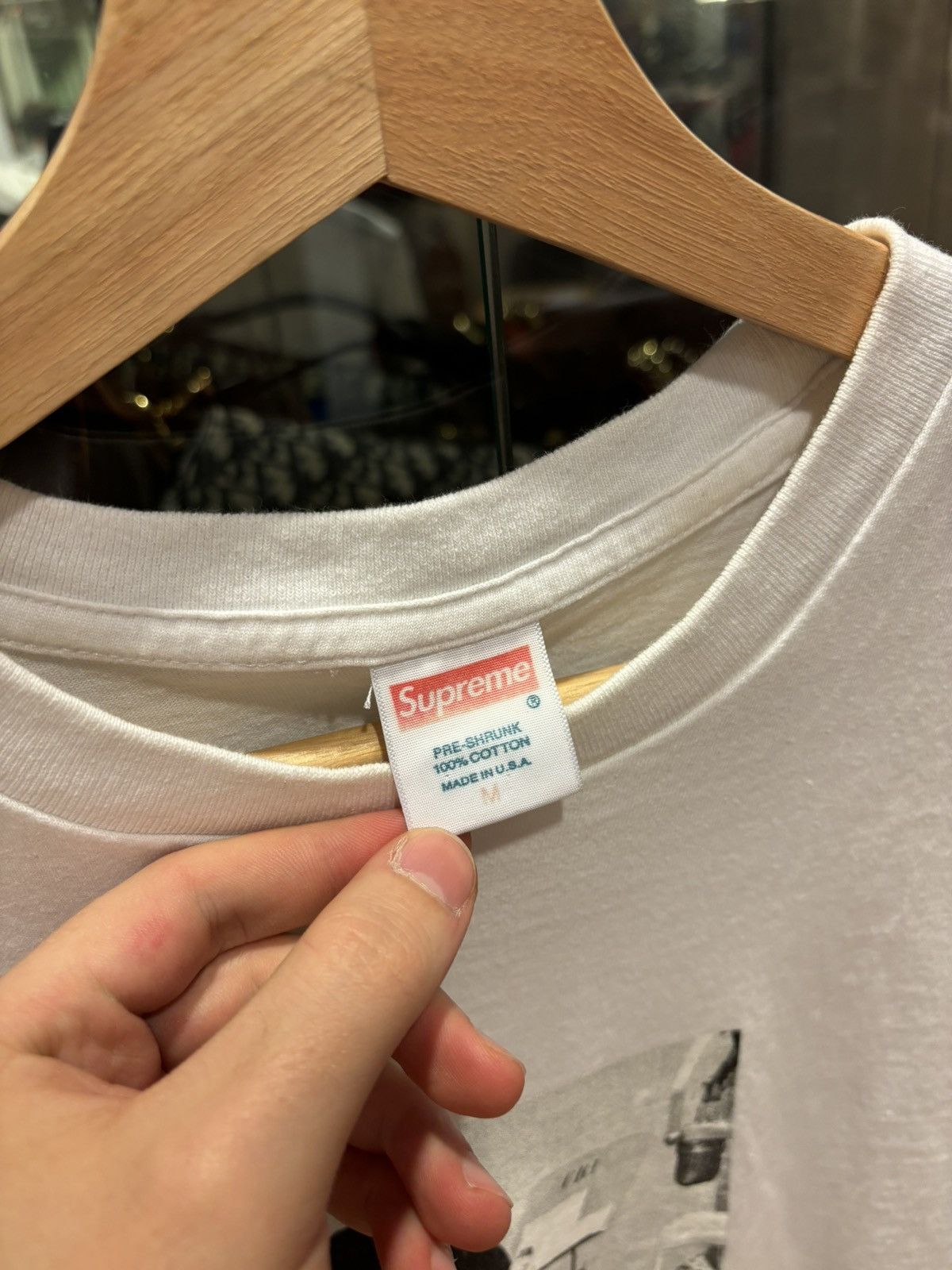 Supreme 2008 Supreme Miles Davis Box Logo Photo Shirt Size US M / EU 48-50 / 2 - 3 Thumbnail