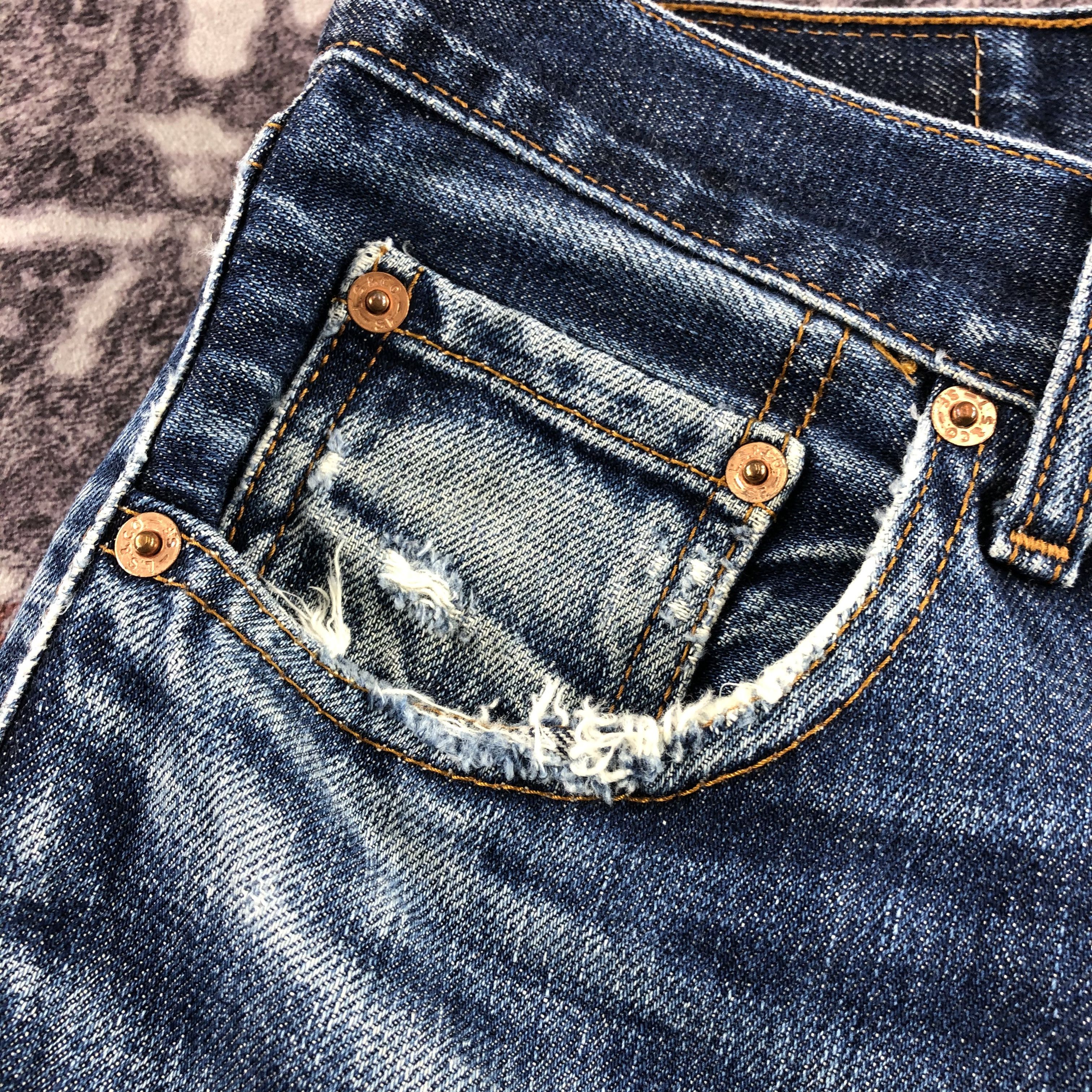 Levi's × Vintage 90s Vintage Blue Wash Levis 506 Jeans-JM2764 Size US 30 / EU 46 - 10 Thumbnail