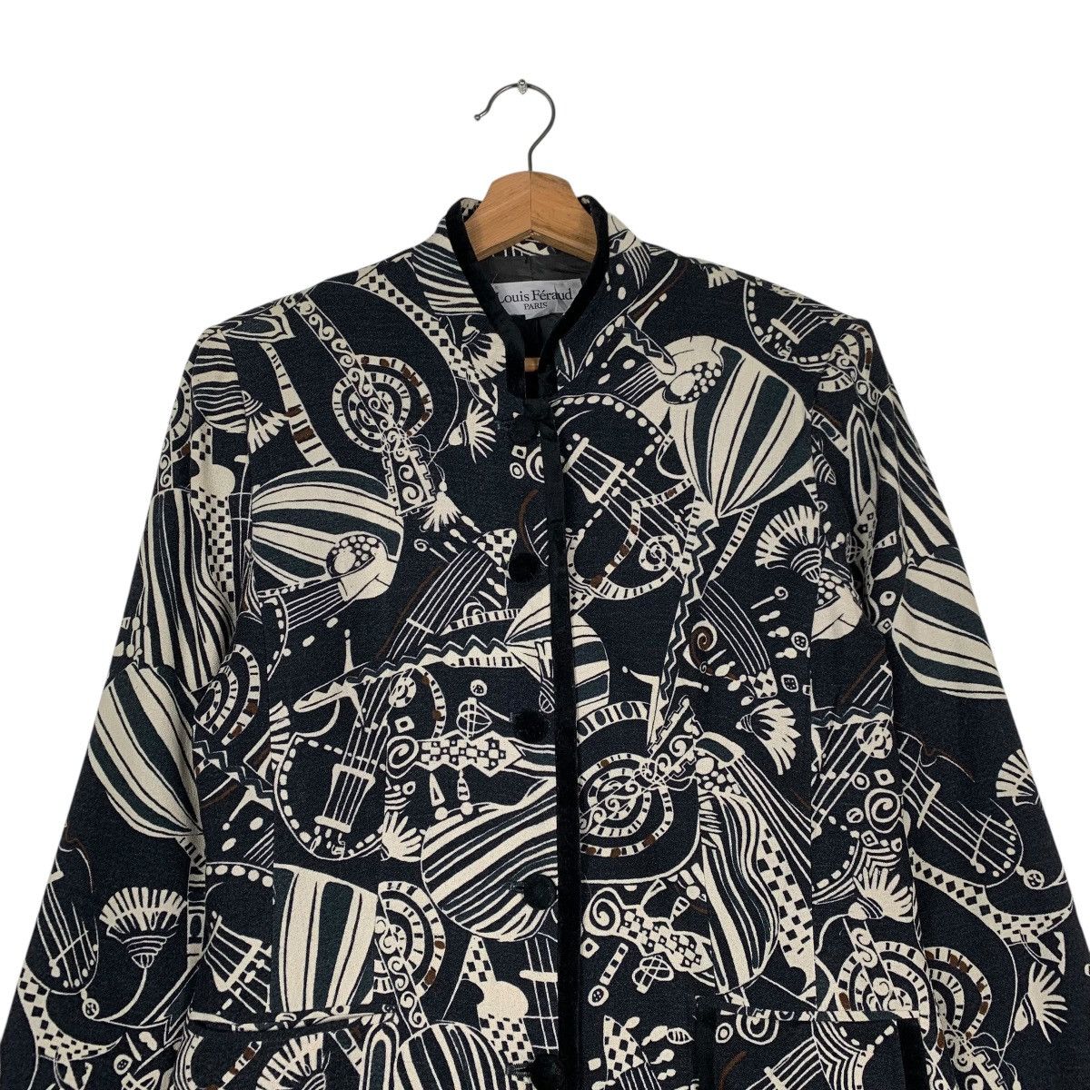 Louis Feraud Louis Feraud Abstract Design Jacket Size M / US 6-8 / IT 42-44 - 2 Thumbnail