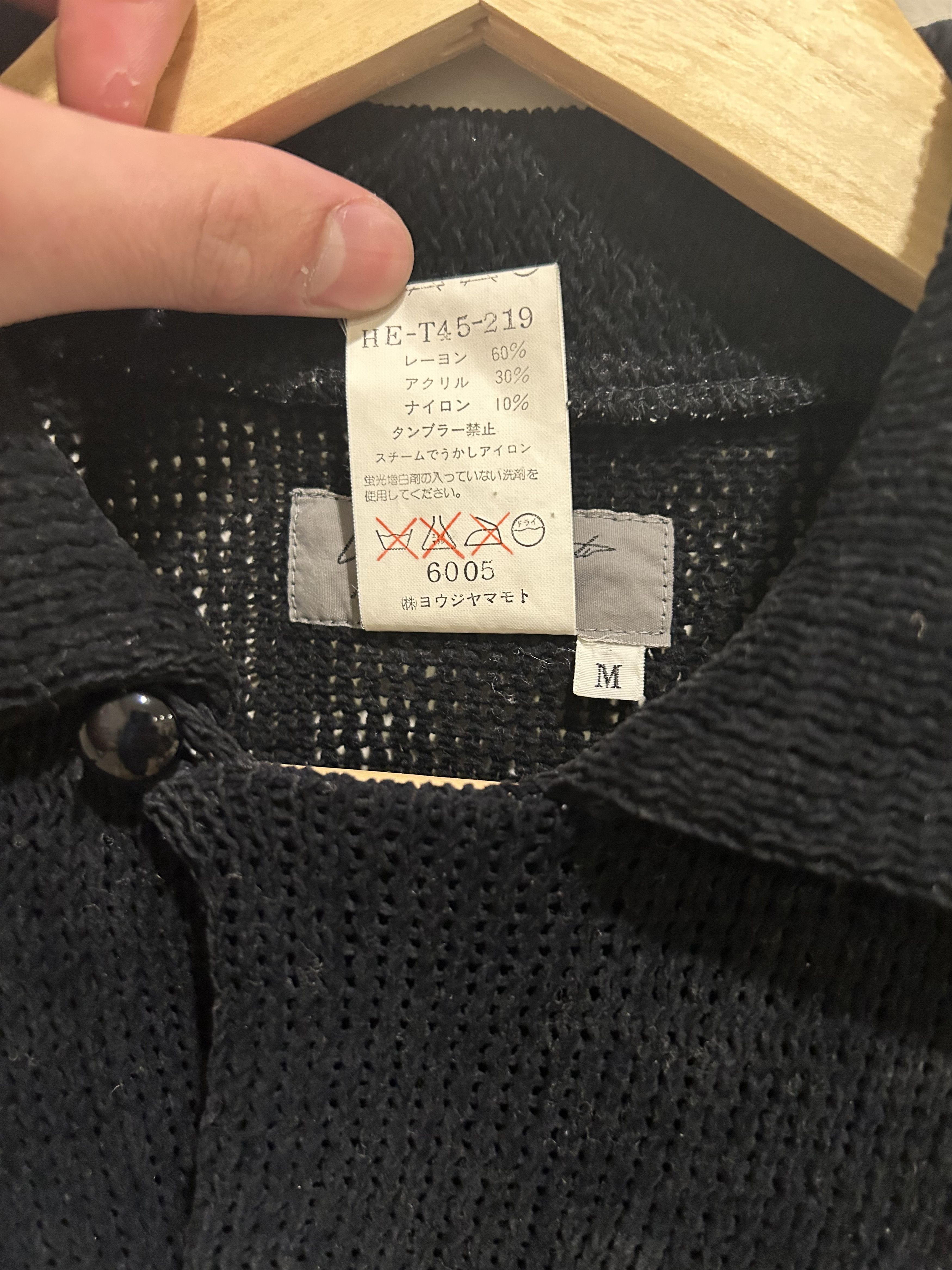 Japanese Brand × Yohji Yamamoto Yohji Yammamoto Knit Sweater Size US M / EU 48-50 / 2 - 5 Thumbnail