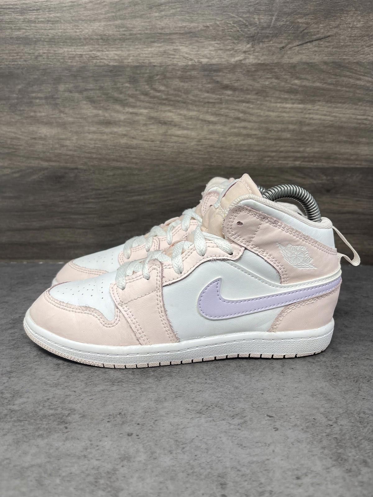 Air Jordan 1 Mid PS Wash Pink Kids Size 2.5