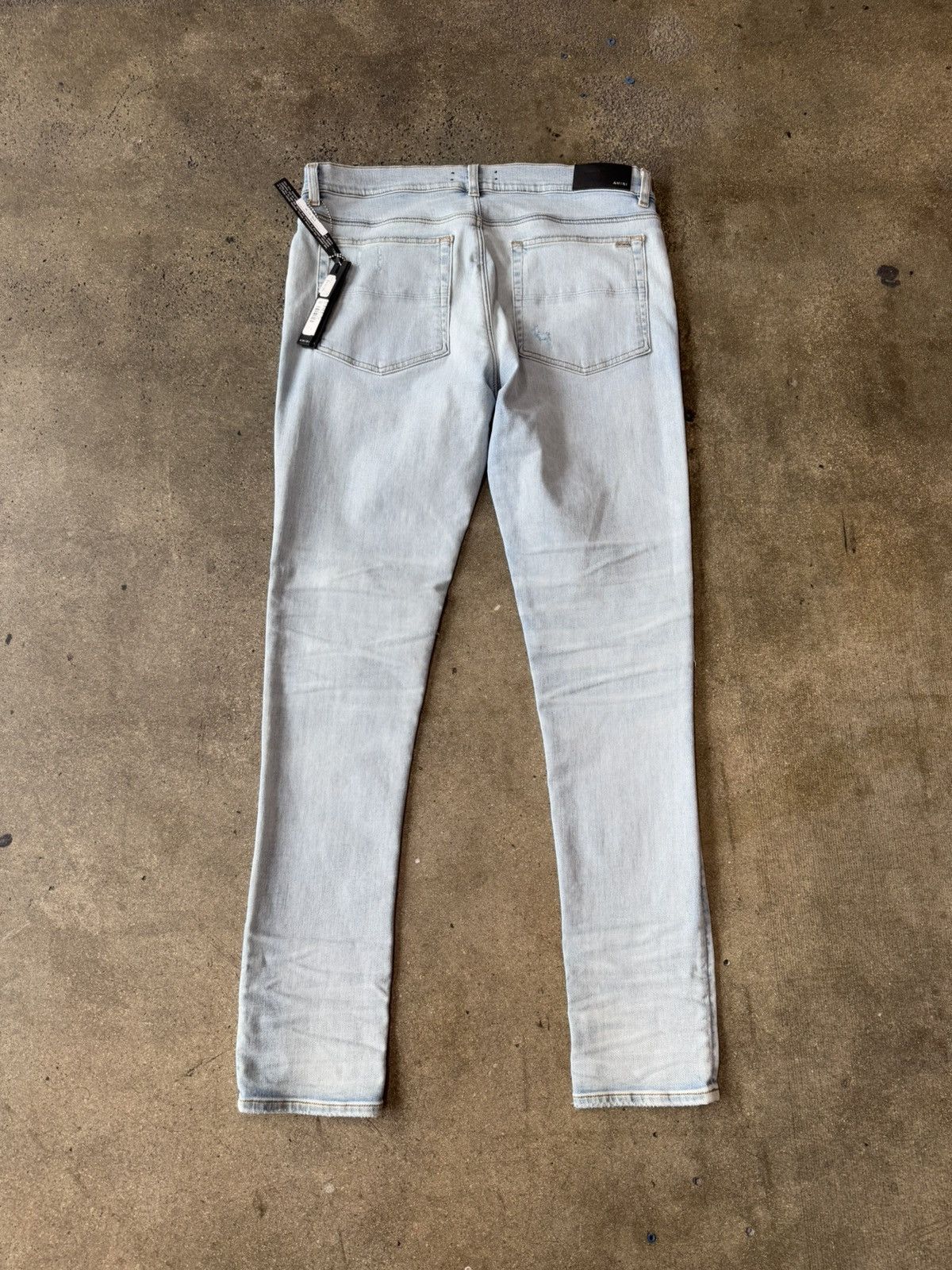 Amiri AMIRI MX1 BANDANA JACQUARD JEAN LIGHT BLUE Size US 38 / EU 54 - 2 Thumbnail