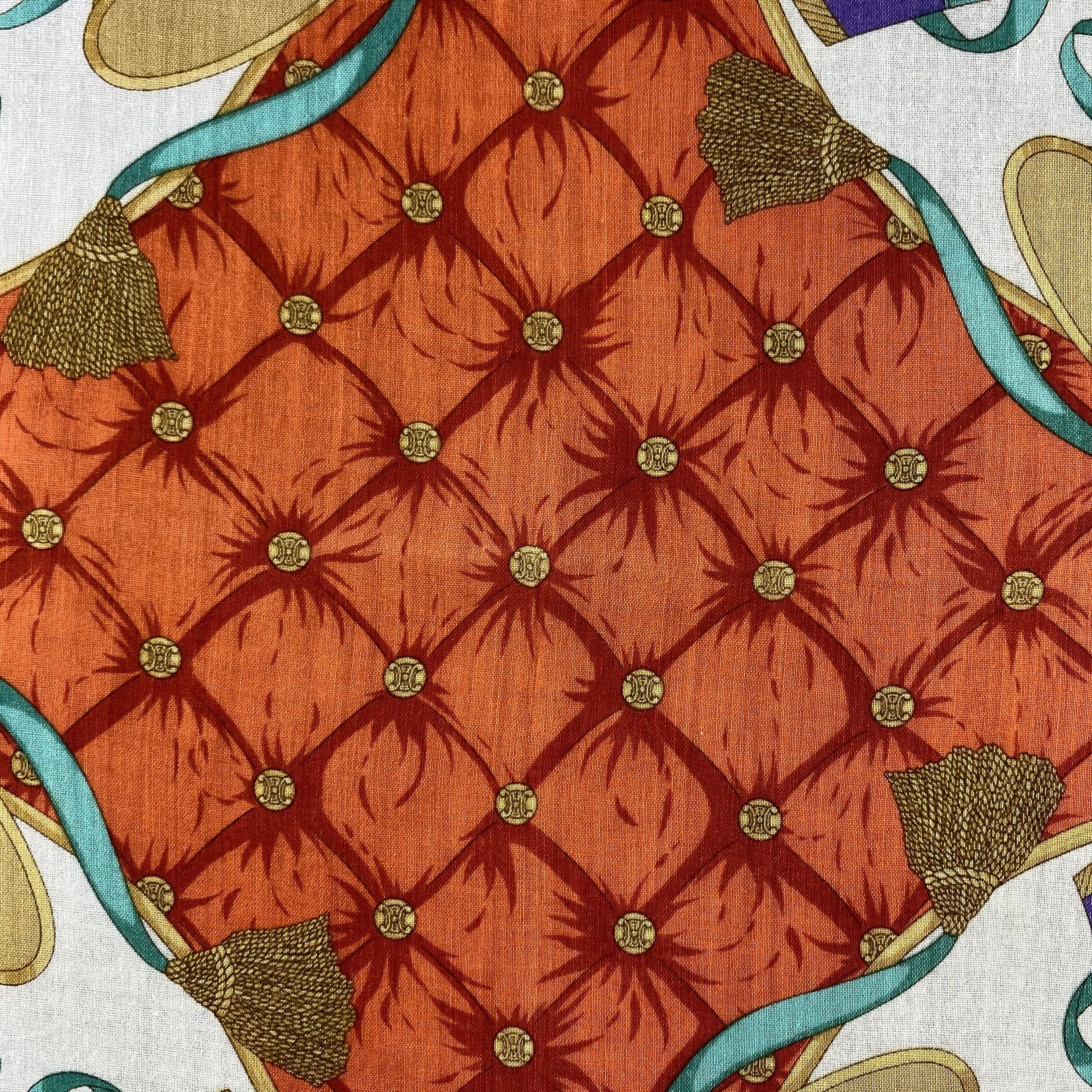 Vintage Celine Handkerchief/Neckerchief/Bandana HC702 Size ONE SIZE - 4 Thumbnail
