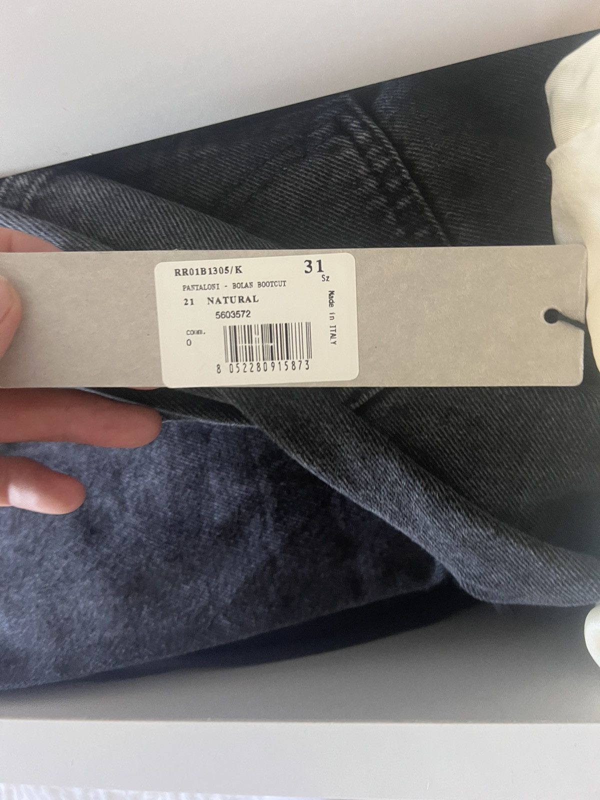 Rick Owens Rick owens bolan Boot Cut Size US 32 / EU 48 - 2 Thumbnail