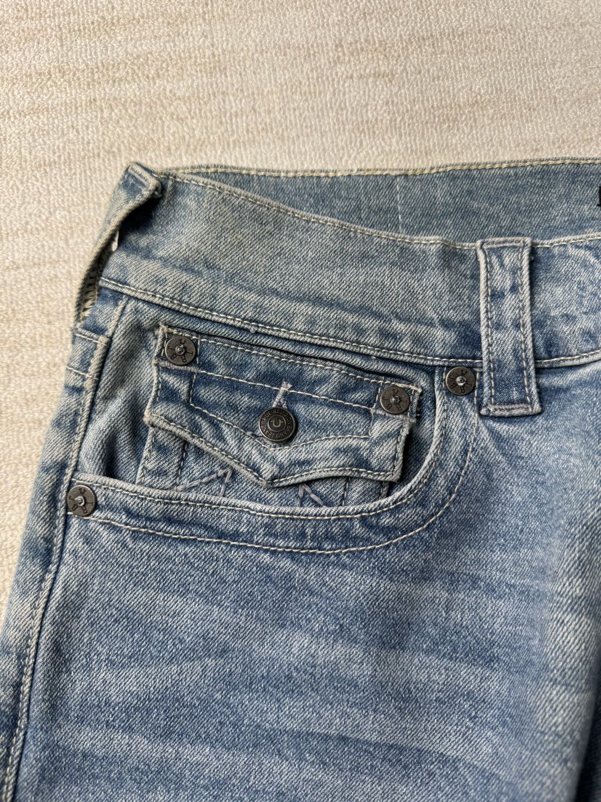 True Religion JACK skinny taped jean 32 Size US 32 / EU 48 - 2 Thumbnail