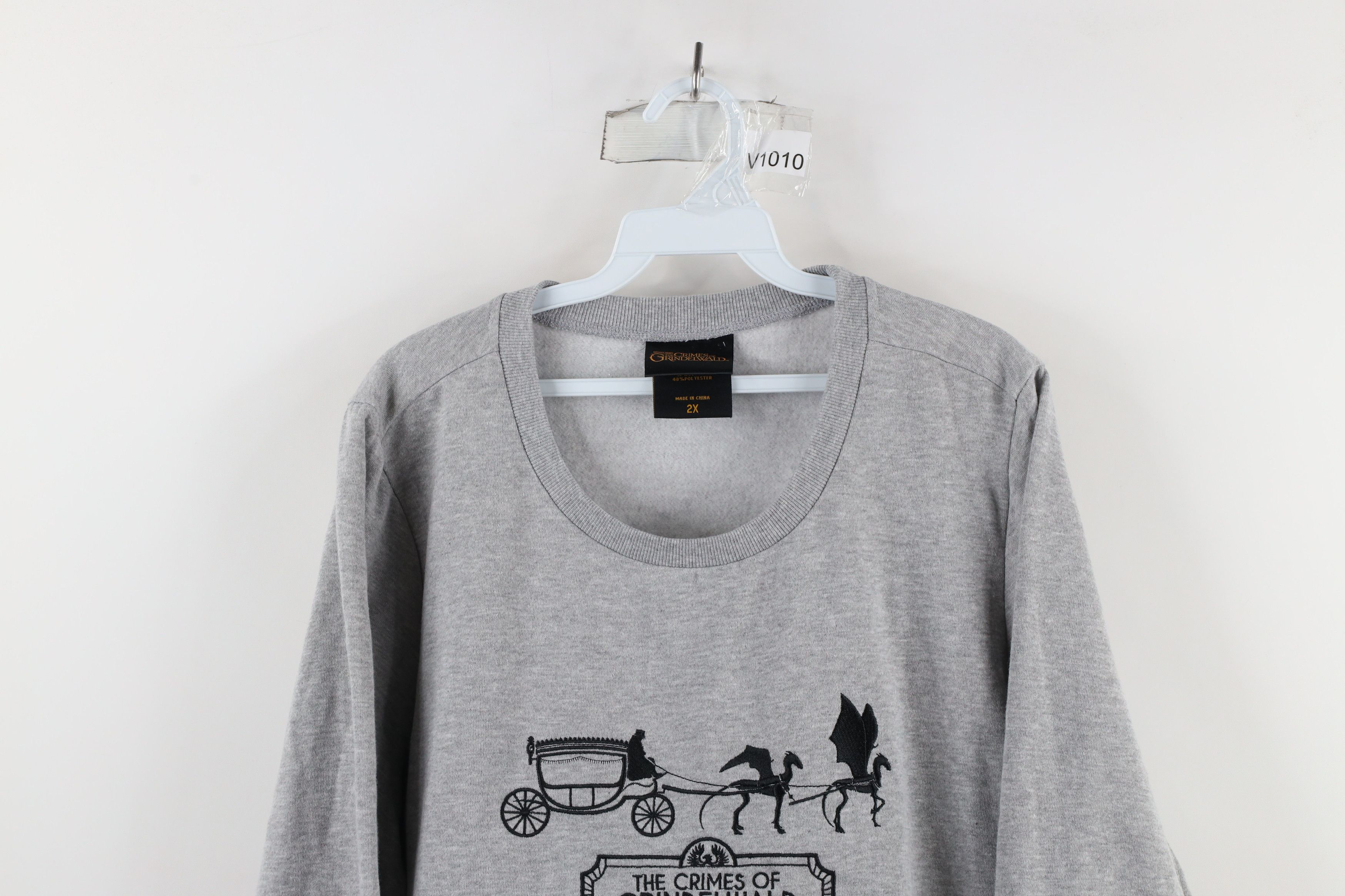 Vintage Wizarding World Potter The Crimes of Grindelwald Sweatshirt Size XXL / US 16-18 / IT 52-54 - 2 Thumbnail