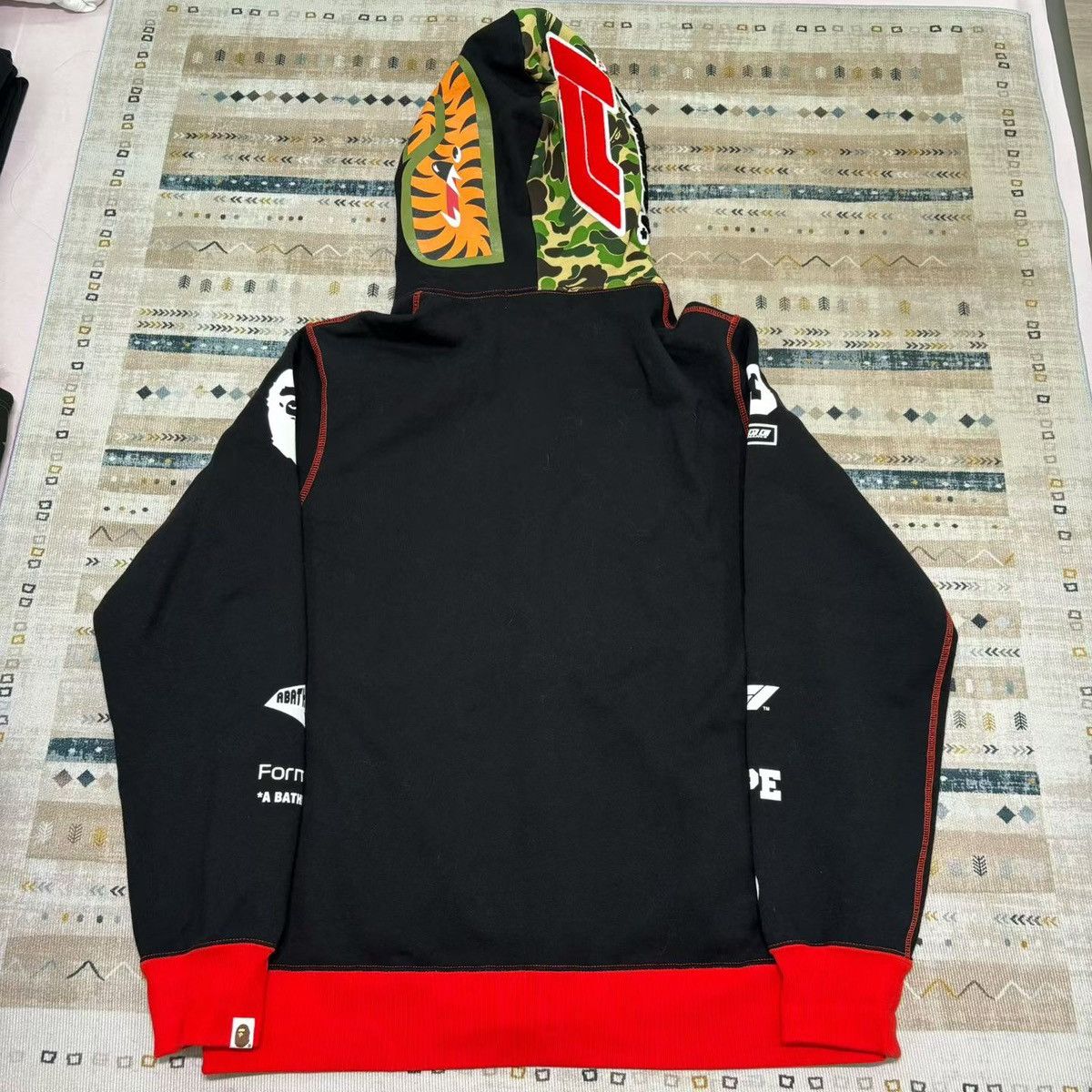 Bape BAPE F1 CAMO FULL ZIP HOODIE Size US XXL / EU 58 / 5 - 2 Thumbnail