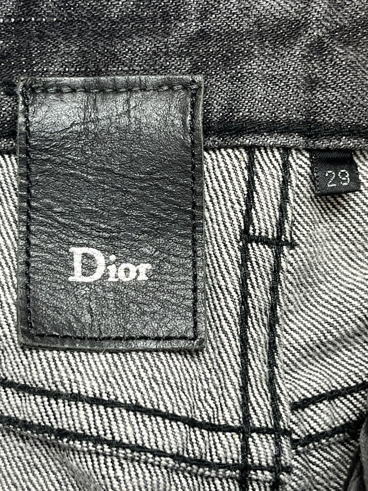 Dior × Hedi Slimane Dior hedi slimane piercing denim Size US 29 - 10 Thumbnail