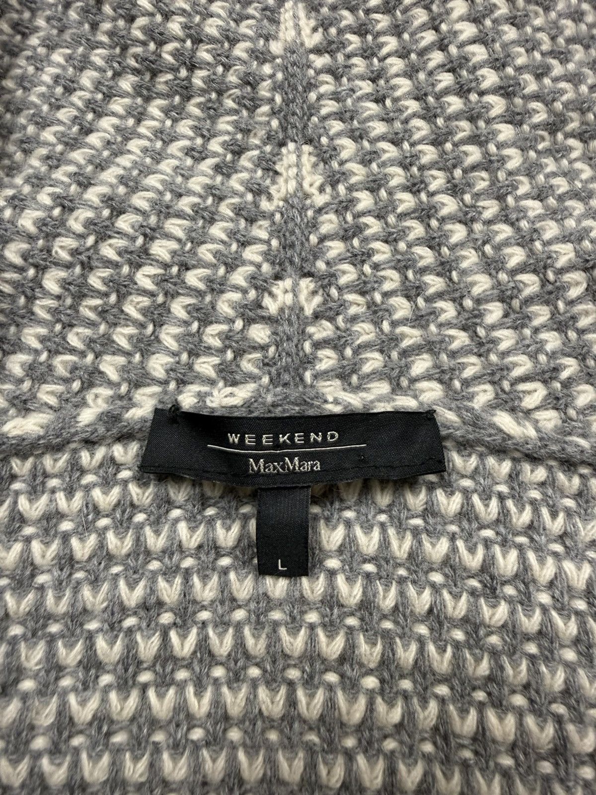 Weekend Max Mara Max Mara Wool Cardigan Size L / US 10 / IT 46 - 6 Thumbnail