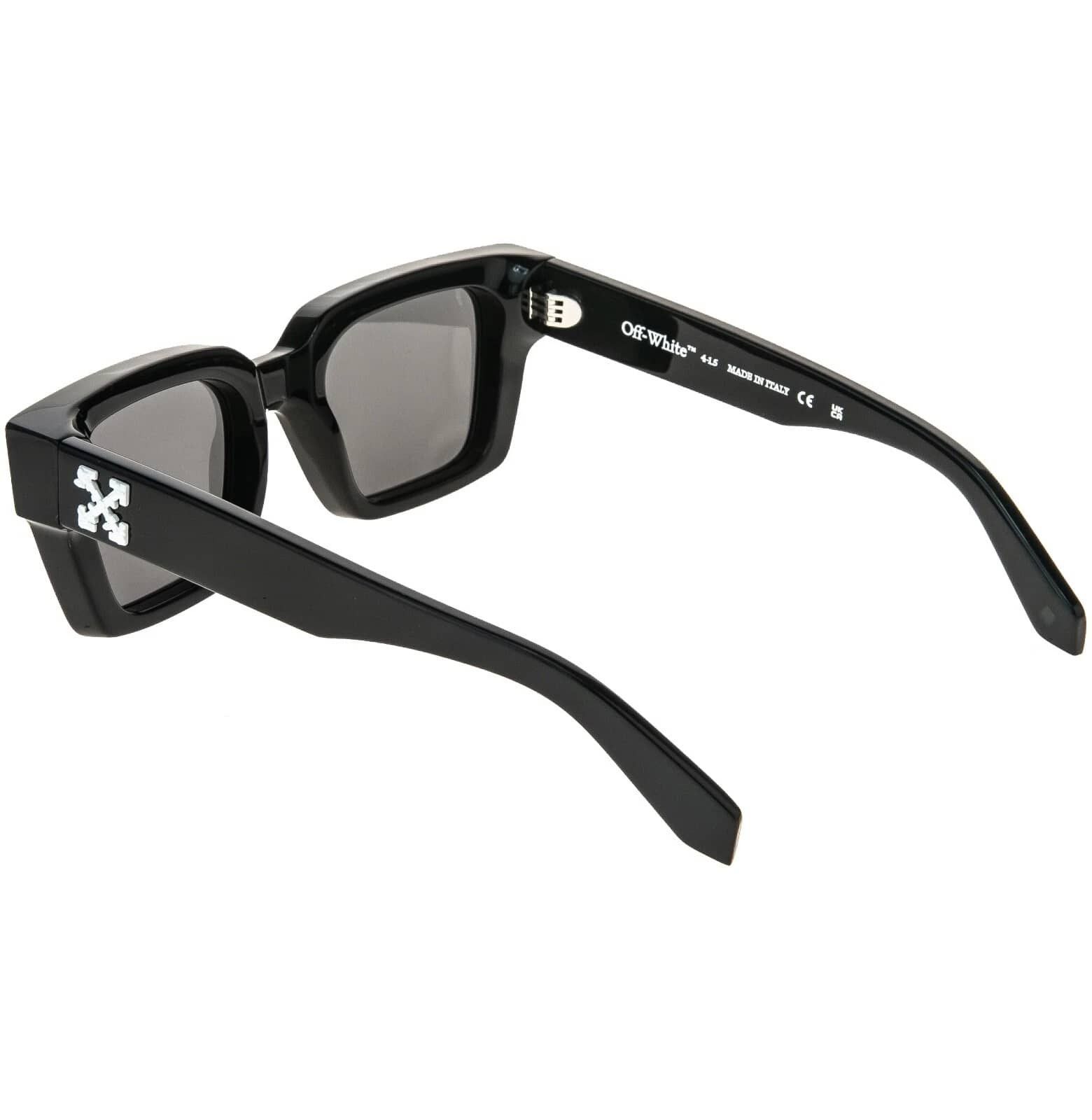 Off-White OFF-WHITE 008 OERI008 Black White Logo VIRGIL Sunglasses Size ONE SIZE - 3 Thumbnail