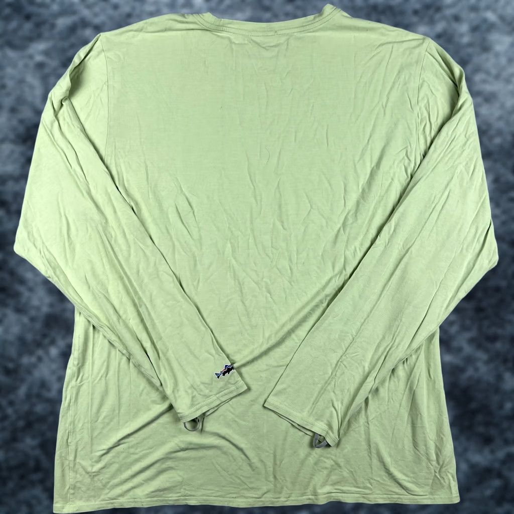 Patagonia Patagonia Capilene Baselayer Shirt Long Sleeve XL Mens Green Hiking UPF Outdoors - Premium Quality Size US XL / EU 56 / 4 - 1 Thumbnail