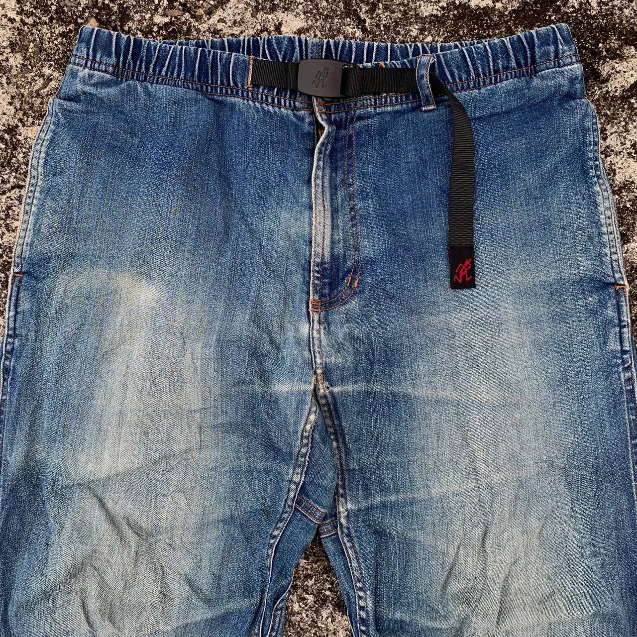 Gramicci Women Gramicci Jeans Blue Wash Denim Streetwear Size 32" / US 10 / IT 46 - 3 Thumbnail