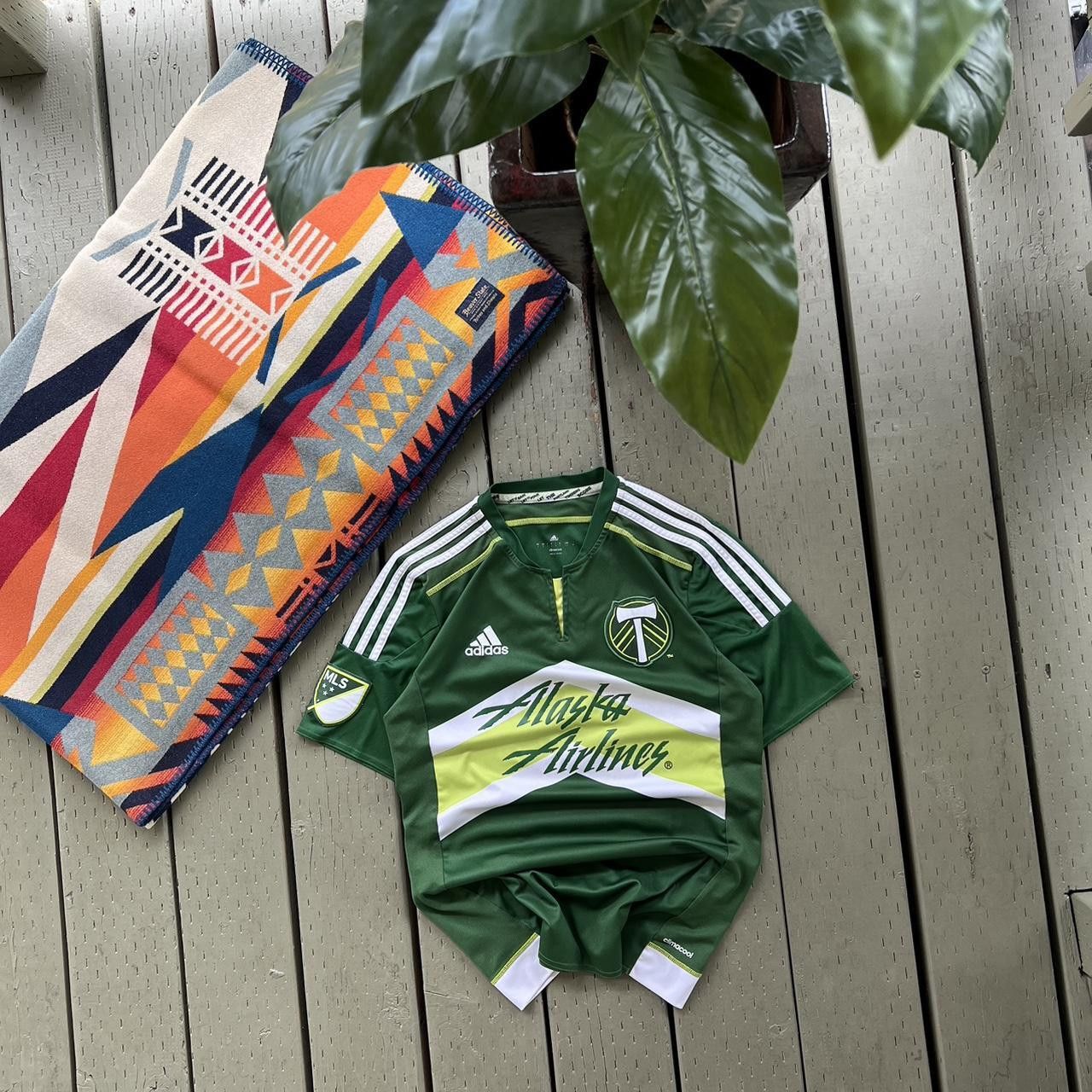 Adidas Adidas Portland Timbers Player Issue Soccer Jersey S Size US S / EU 44-46 / 1 - 1 Thumbnail