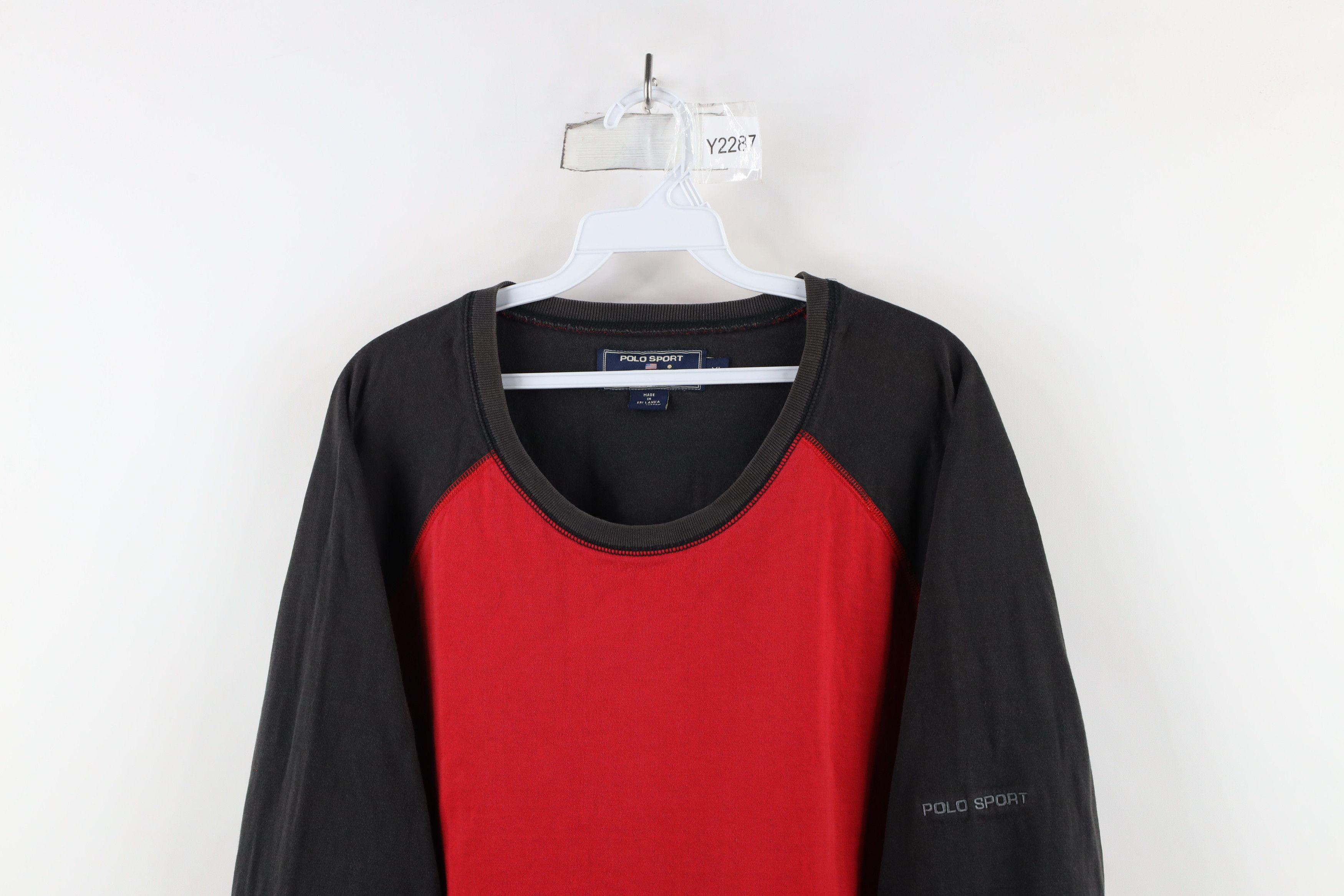 Ralph Lauren × Vintage Vintage 90s Polo Sport Ralph Lauren Wall Long Sleeve T-Shirt Size US XL / EU 56 / 4 - 2 Thumbnail