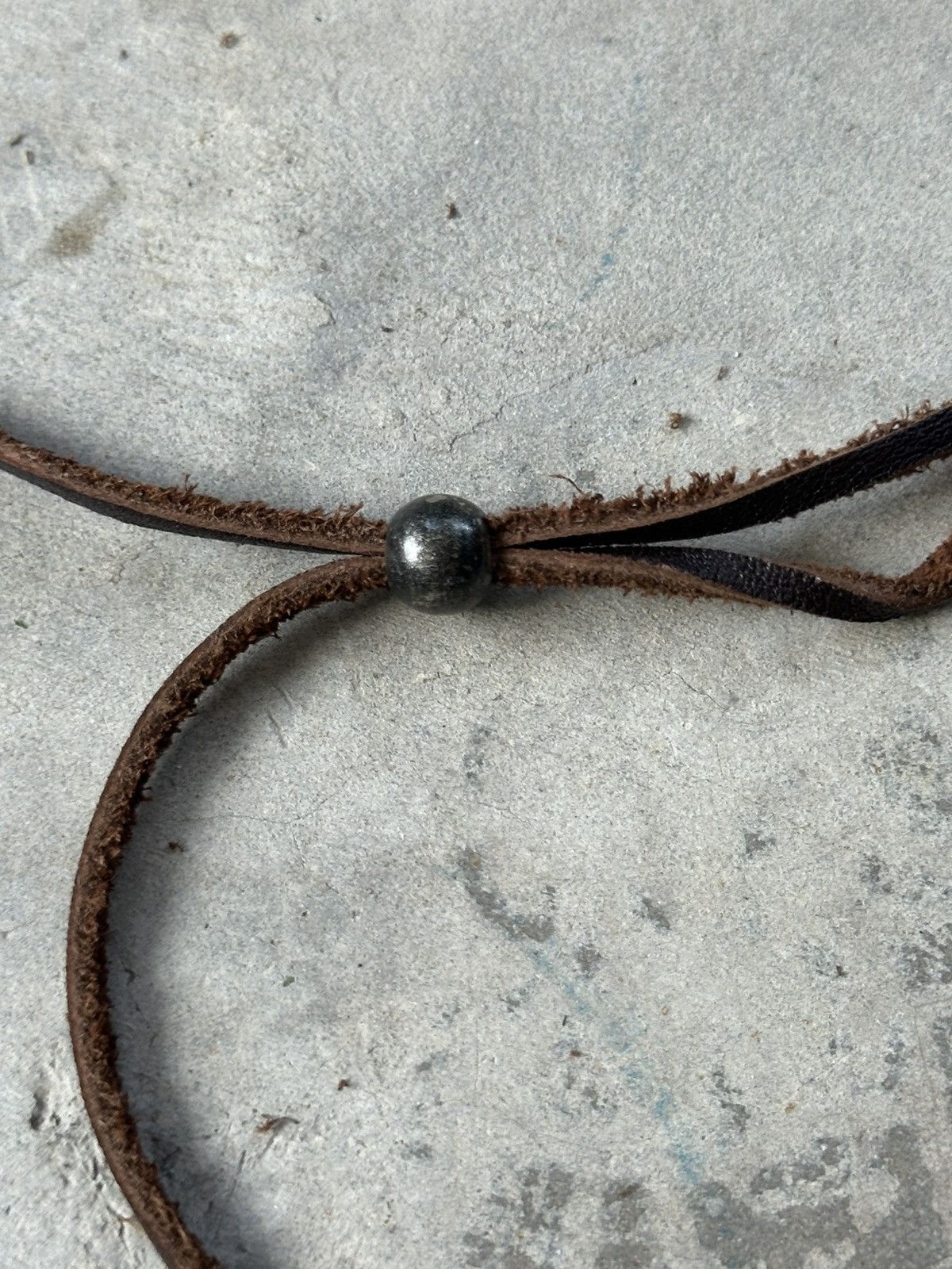 Iron Heart × Japanese Brand Iron Heart Leather KmK Necklace Size ONE SIZE - 7 Thumbnail