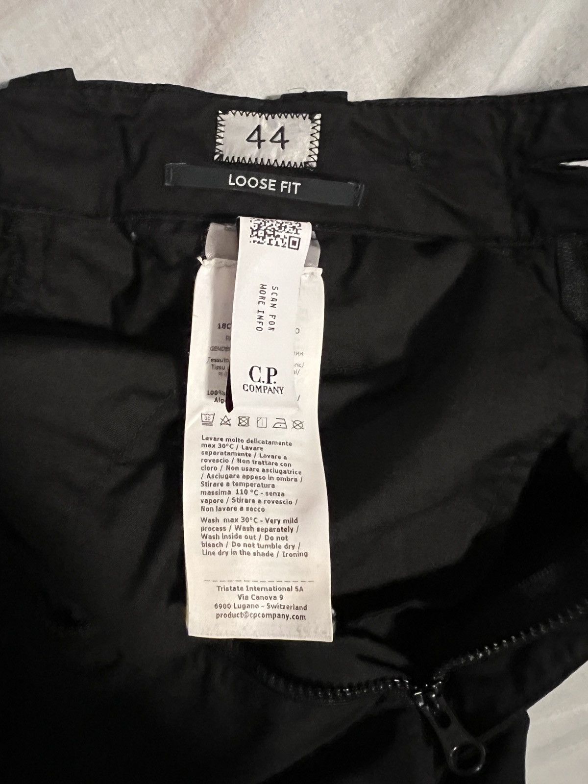 C.P. Company Wide-Leg Pleated Cotton-Garbardine Cargo Trouser Size US 32 / EU 48 - 3 Thumbnail