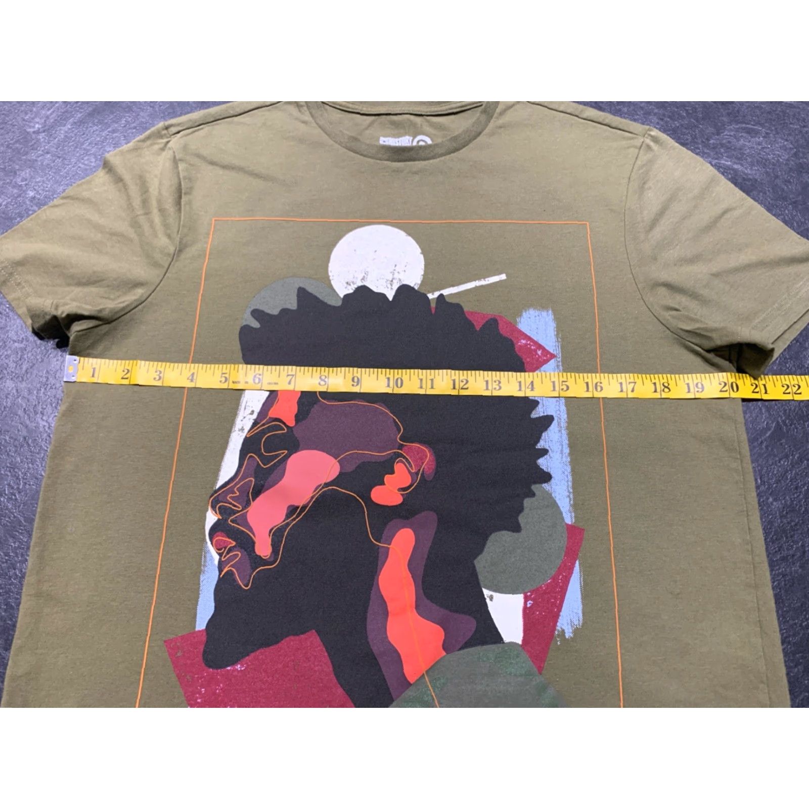 Olive Black History Month Naledi Modupi Graphic T-Shirt Men Medium Olive Green Size US M / EU 48-50 / 2 - 4 Thumbnail