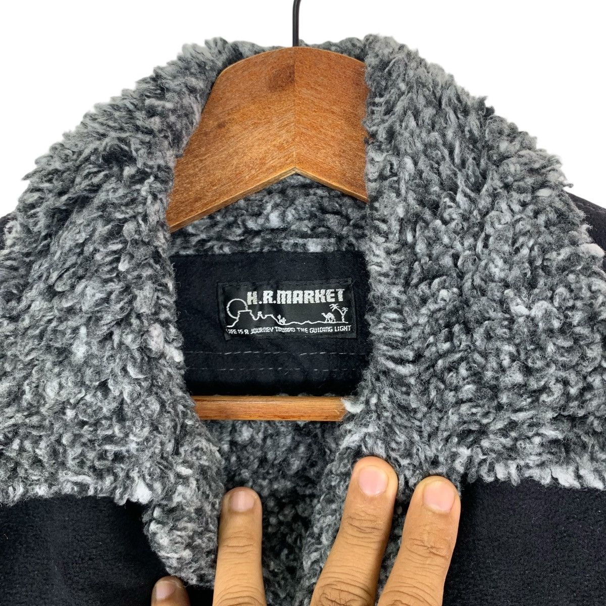 Blue Blue Japan VINTAGE HR MARKET BLUE BLUE JAPAN SHERPA JACKET Size US M / EU 48-50 / 2 - 6 Thumbnail
