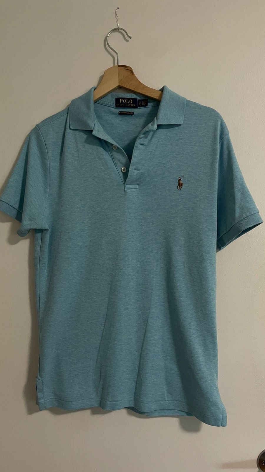 Polo Ralph Lauren Polo Ralph Lauren Classic Fit Light Blue Polo Shirt Size US XS / EU 42 / 0 - 1 Thumbnail