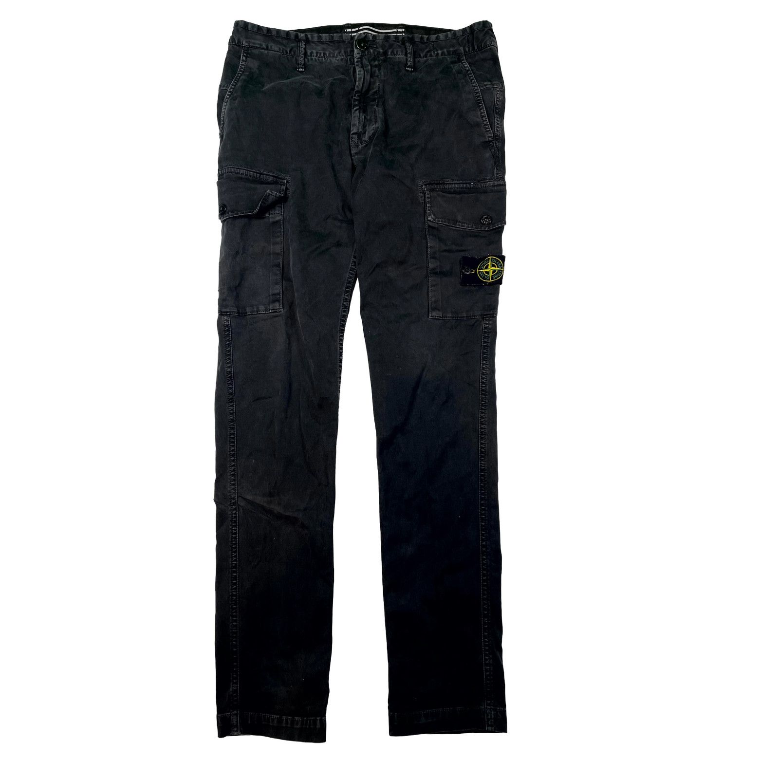 Stone Island Stone Island Cargo Black Jeans Size US 31 - 1 Thumbnail