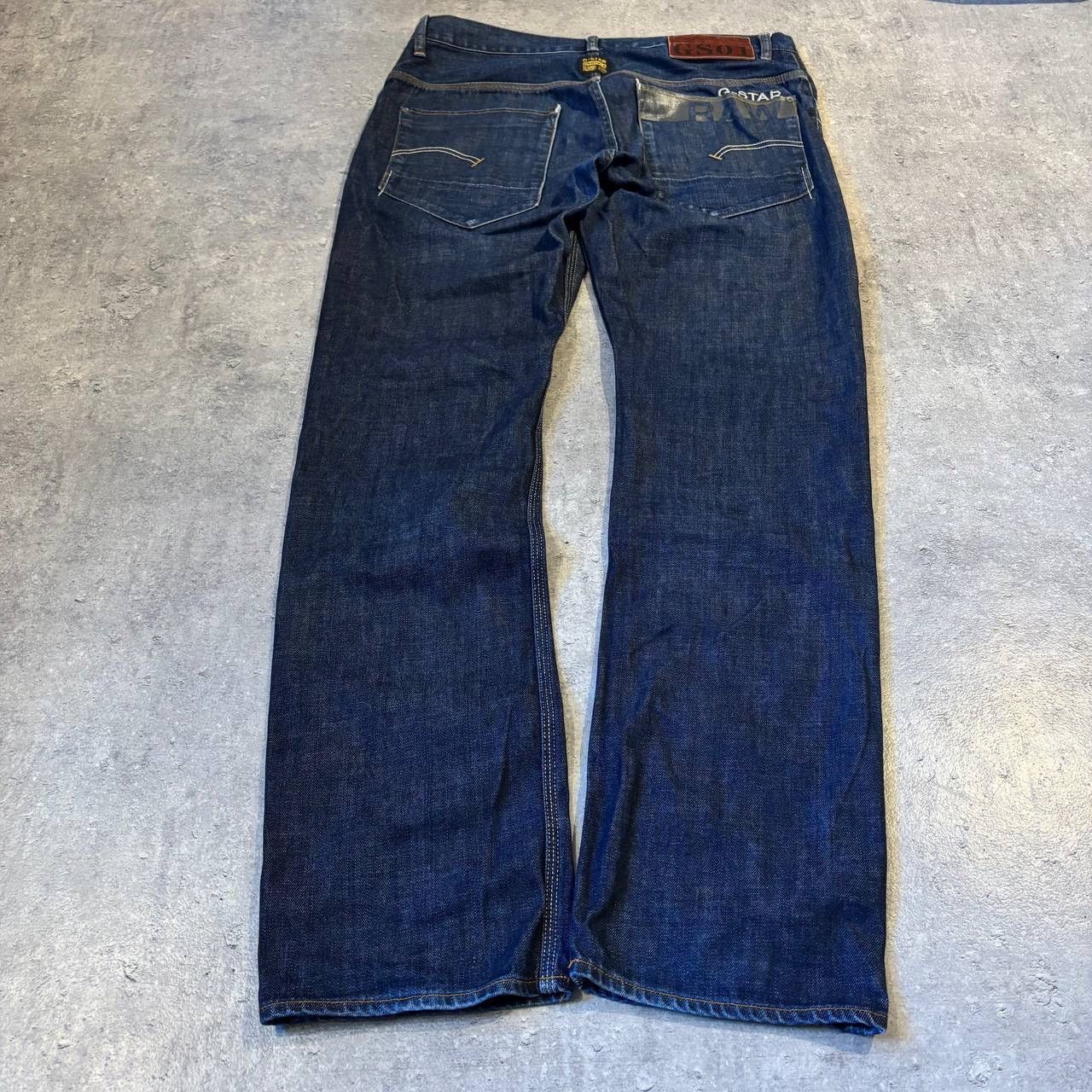 G-Star Vintage G-Star Pocket Logo Botcut Straight Pants Size US 34 / EU 50 - 1 Thumbnail