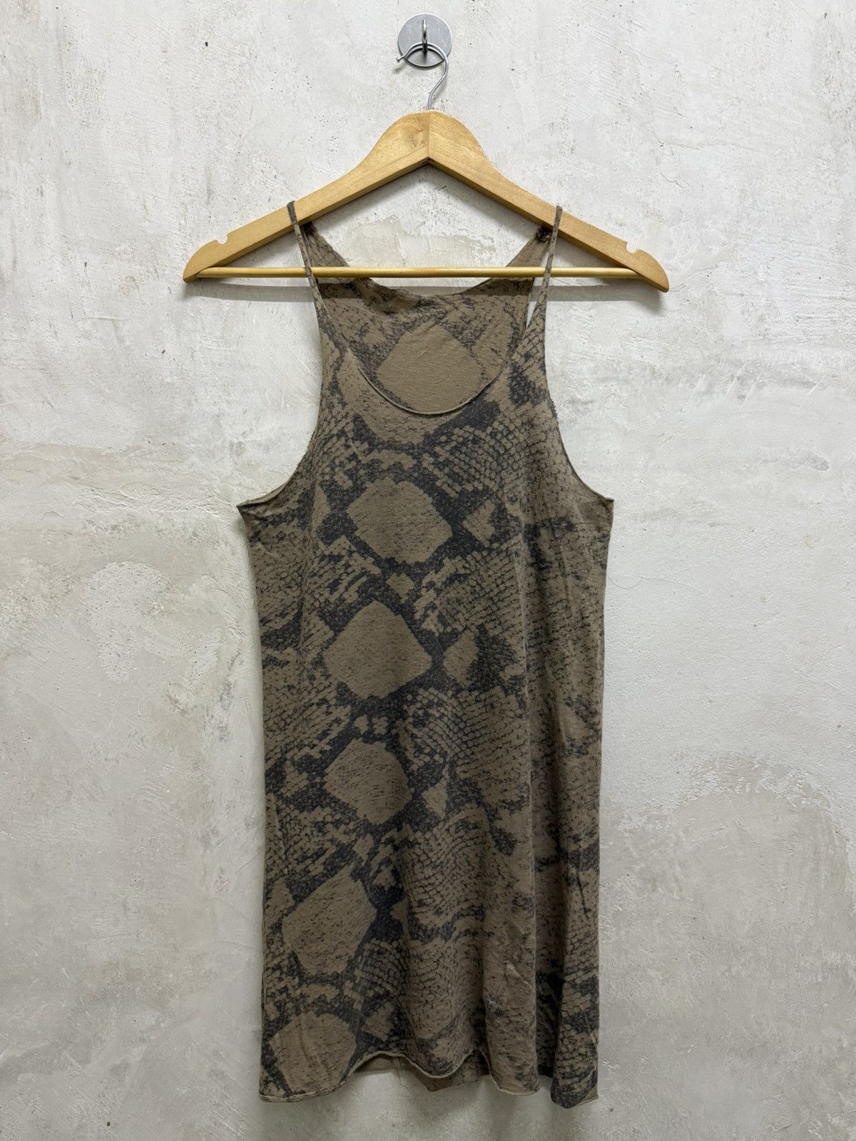 If Six Was Nine If Six Was Nine Rebirth Snake Skeleton Print Tank