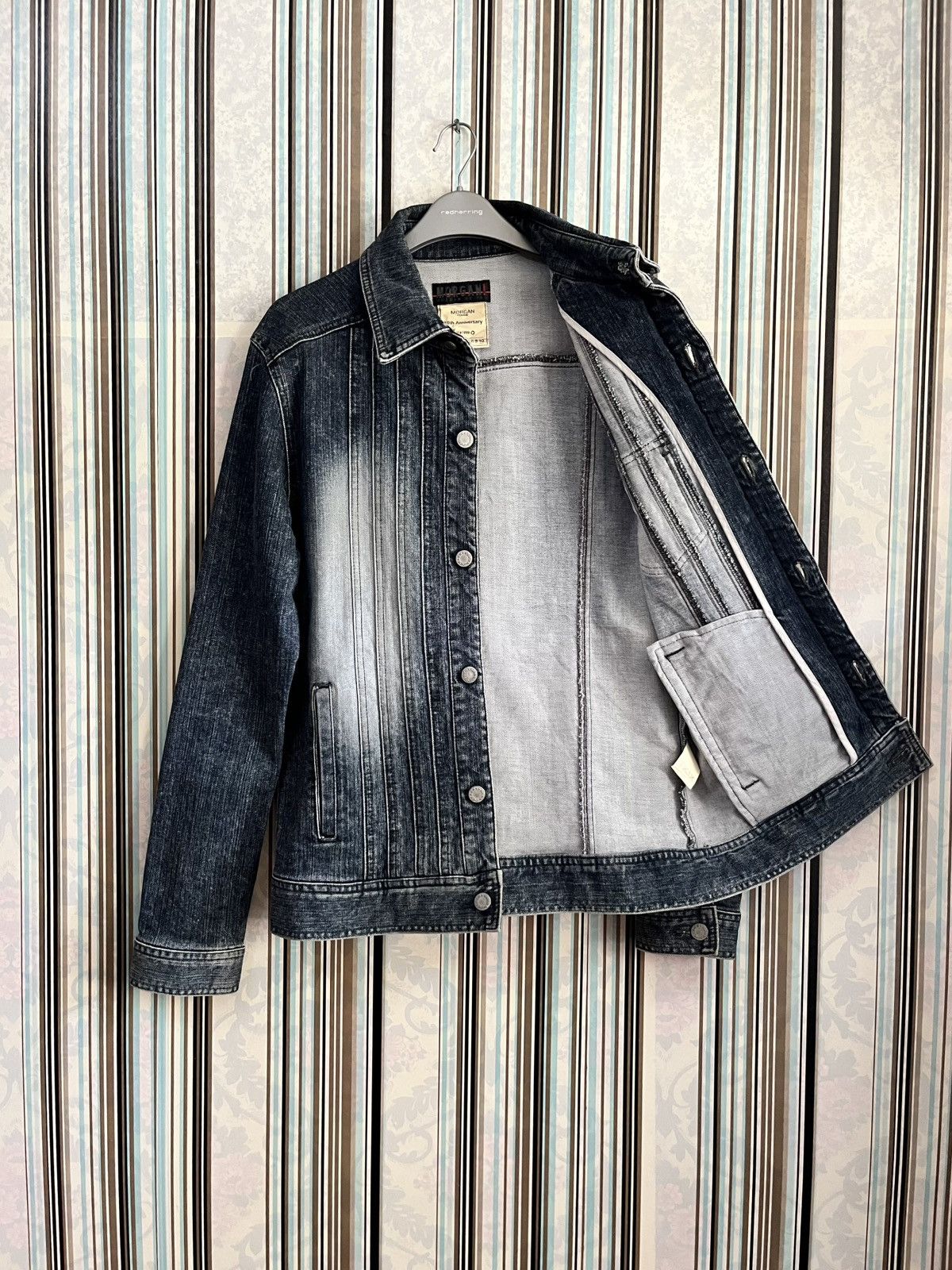 Morgan Homme 2000s 10th annirversary elastic denim #H1 Size US L / EU 52-54 / 3 - 4 Thumbnail