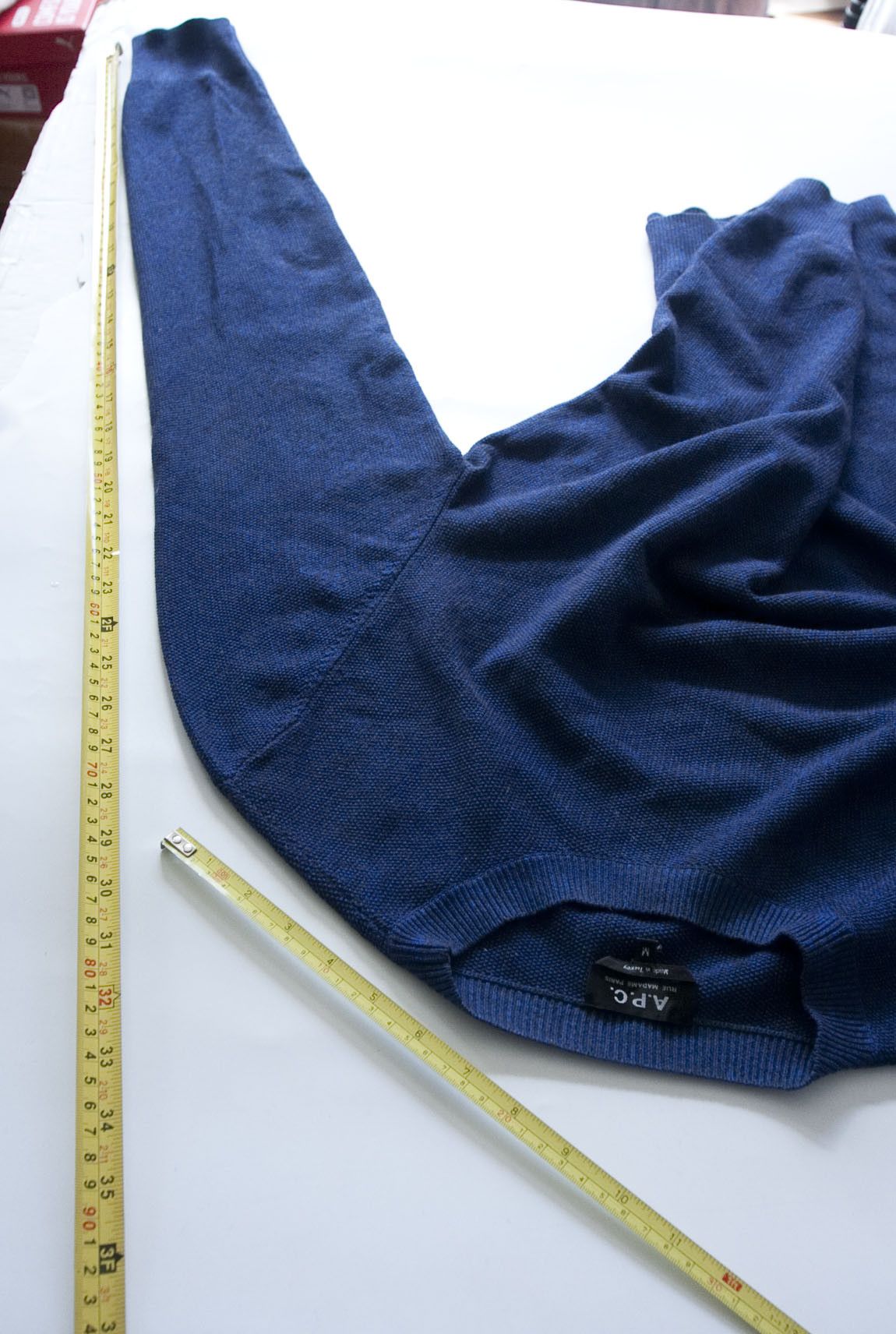 A.P.C. APC Sweater Rue Madama Paris Size M Dark Blue Size US M / EU 48-50 / 2 - 6 Thumbnail