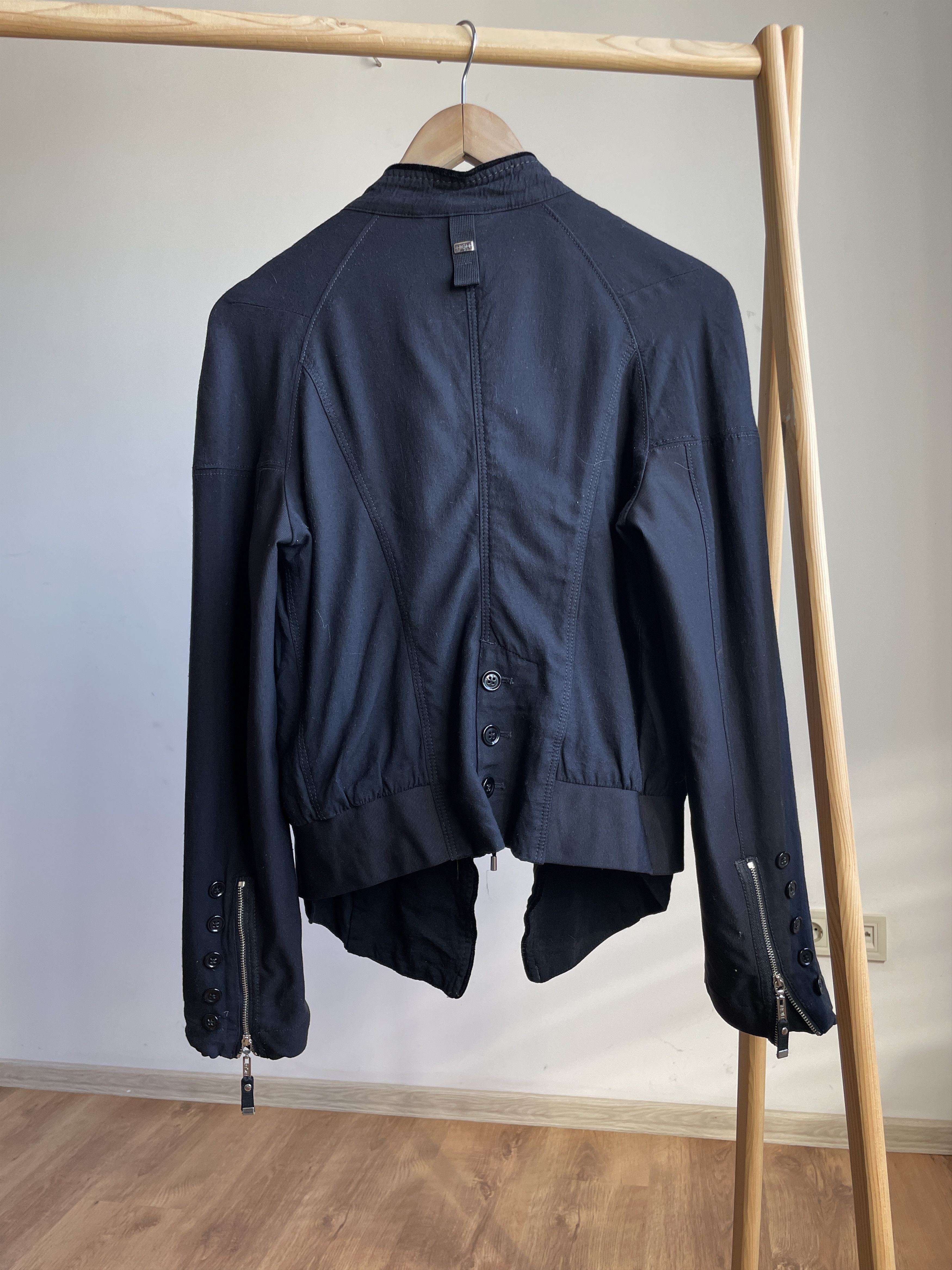 Other HIGH Use Womens Laces Biker Jacket Size IT 44/ US 29 Size M / US 6-8 / IT 42-44 - 2 Thumbnail