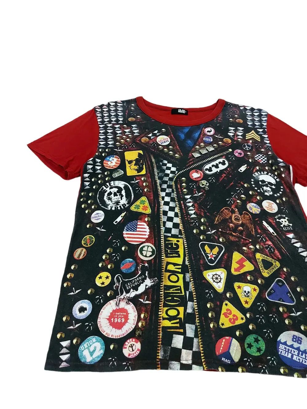 Seditionaries Glad News Punk Jacket Patches Seditionaries Fullprint Tee Size US M / EU 48-50 / 2 - 3 Thumbnail