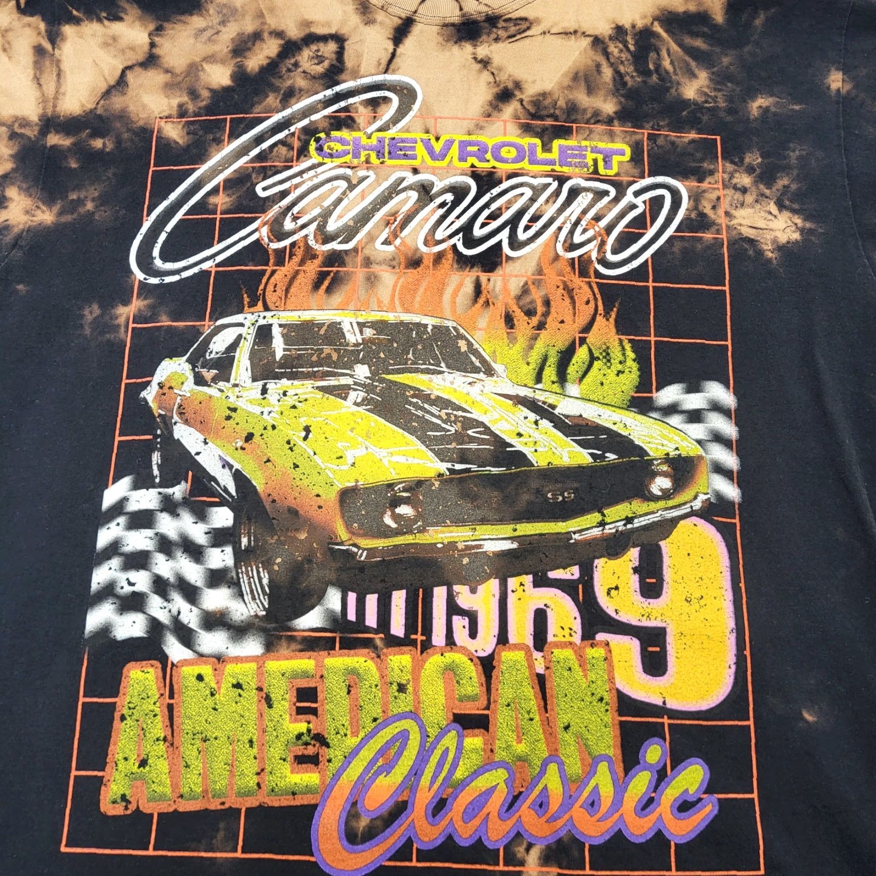Alchemist VINTAGE Chemistry 1969 Chevrolet Camaro Shirt ~Men XL~ American Classic Graphic Tie Dye Size US XL / EU 56 / 4 - 5 Thumbnail