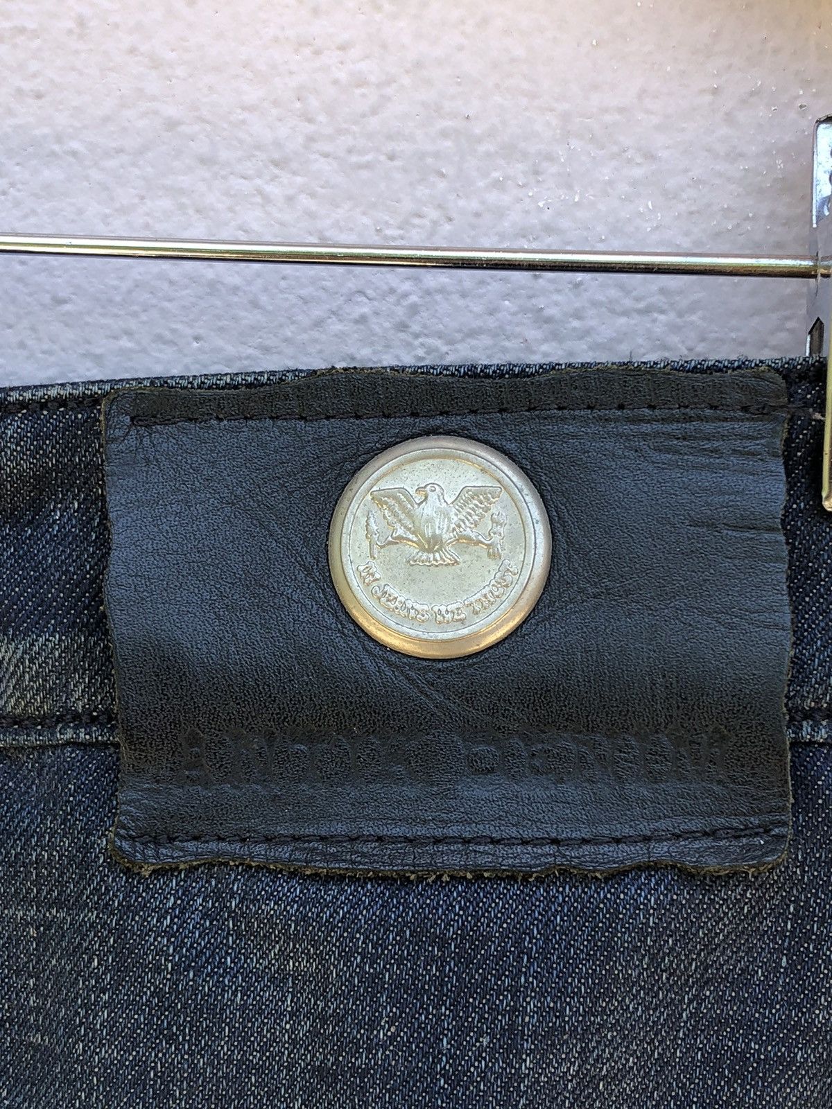 Antik Denim ANTIK Stud Denim/Leather With Lanyard Size US 32 / EU 48 - 14 Thumbnail