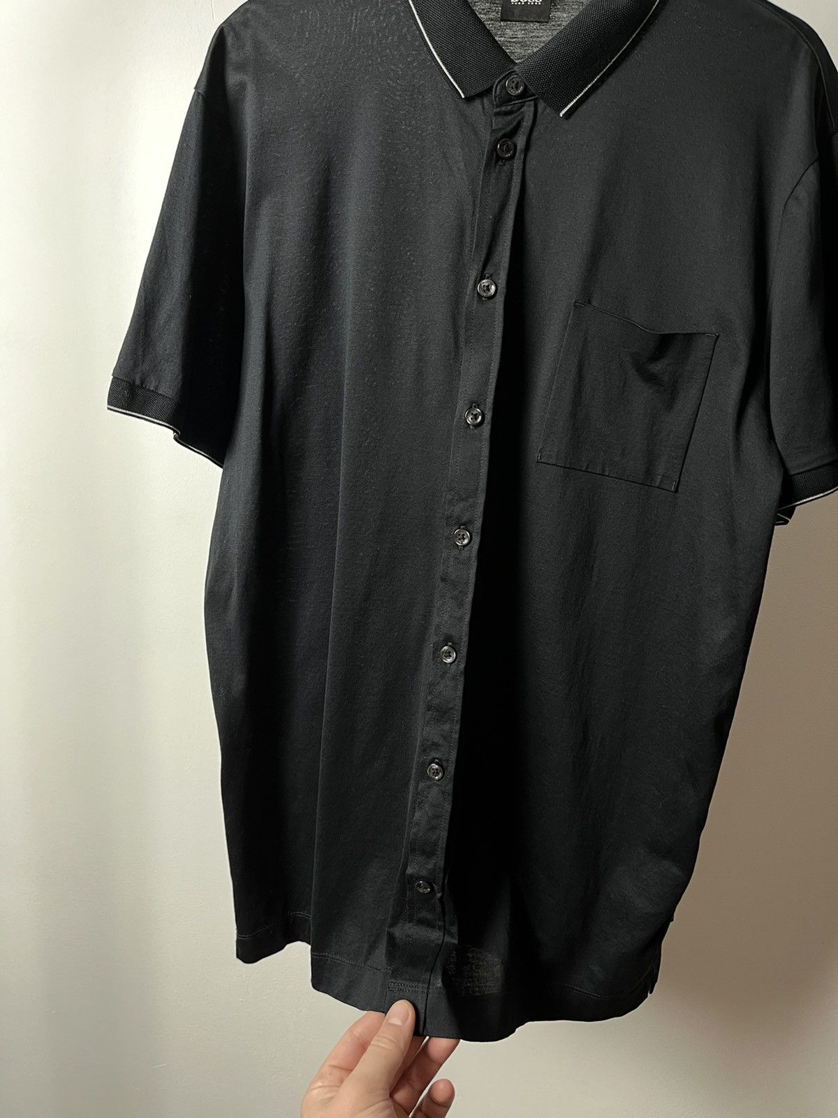 Hugo Boss Hugo Boss Men’s classic Button up Polo T Shirt tee Size US L / EU 52-54 / 3 - 4 Thumbnail