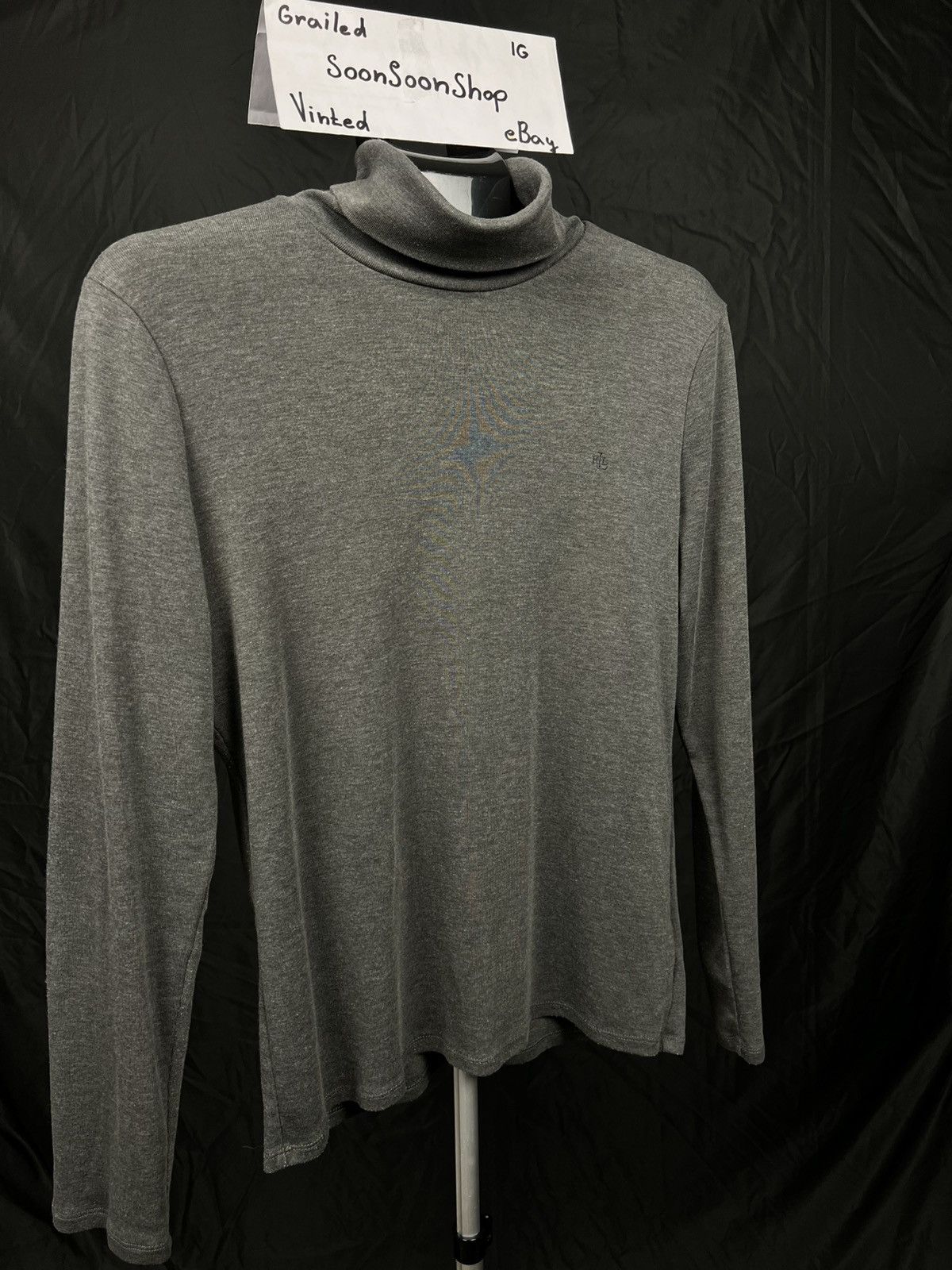 Ralph Lauren Ralph Lauren turtle neck golf thin sweater grey Size US L / EU 52-54 / 3 - 2 Thumbnail