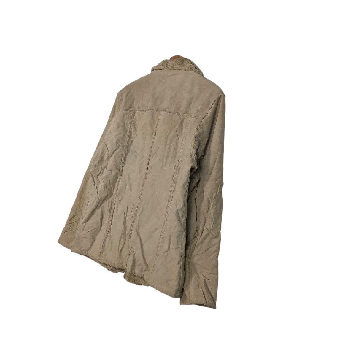 Vintage 🔥VINTAGE LEATHER JACKET BLANKET FUR BAILEY ISSEY MIYAKE Size US M / EU 48-50 / 2 - 12 Thumbnail