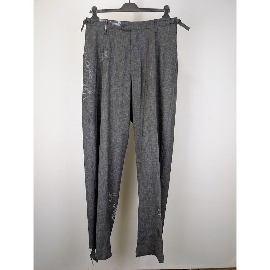 Balenciaga o1rshd1 Heather Price of Wales Skater Tailored Pant in Grey Size US 32 / EU 48 - 1 Thumbnail