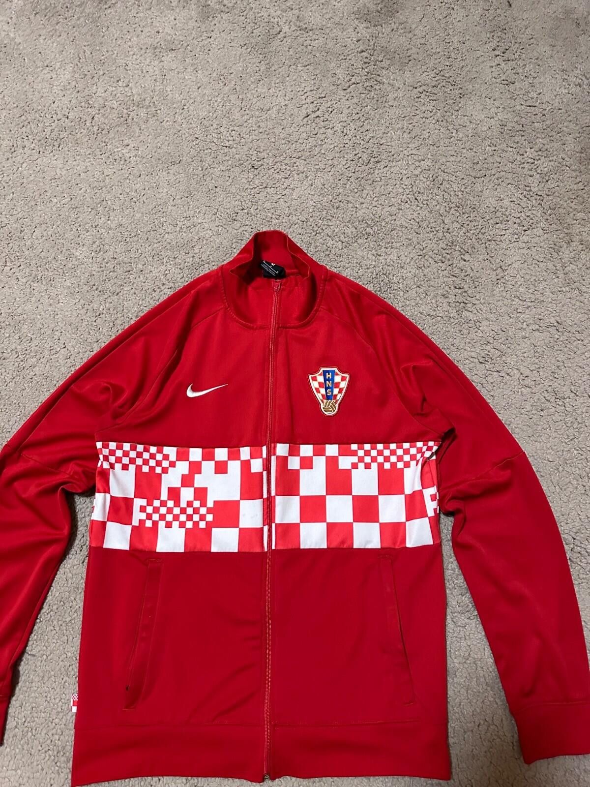 Nike Rare Croatia 2020 National Football Team Training Jacket Size US M / EU 48-50 / 2 - 4 Thumbnail
