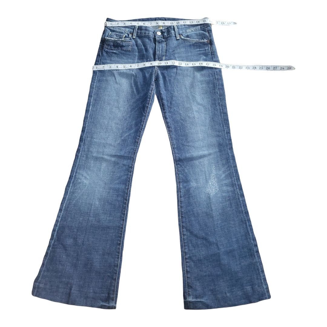 Citizens Of Humanity Citizens of Humanity Faye 003 Jeans Women Sz 31 Low Rise Fla Size 31" - 4 Thumbnail