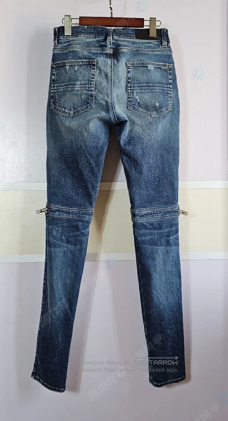 Amiri Amiri Motorcycle Jeans Size US 31 - 3 Thumbnail