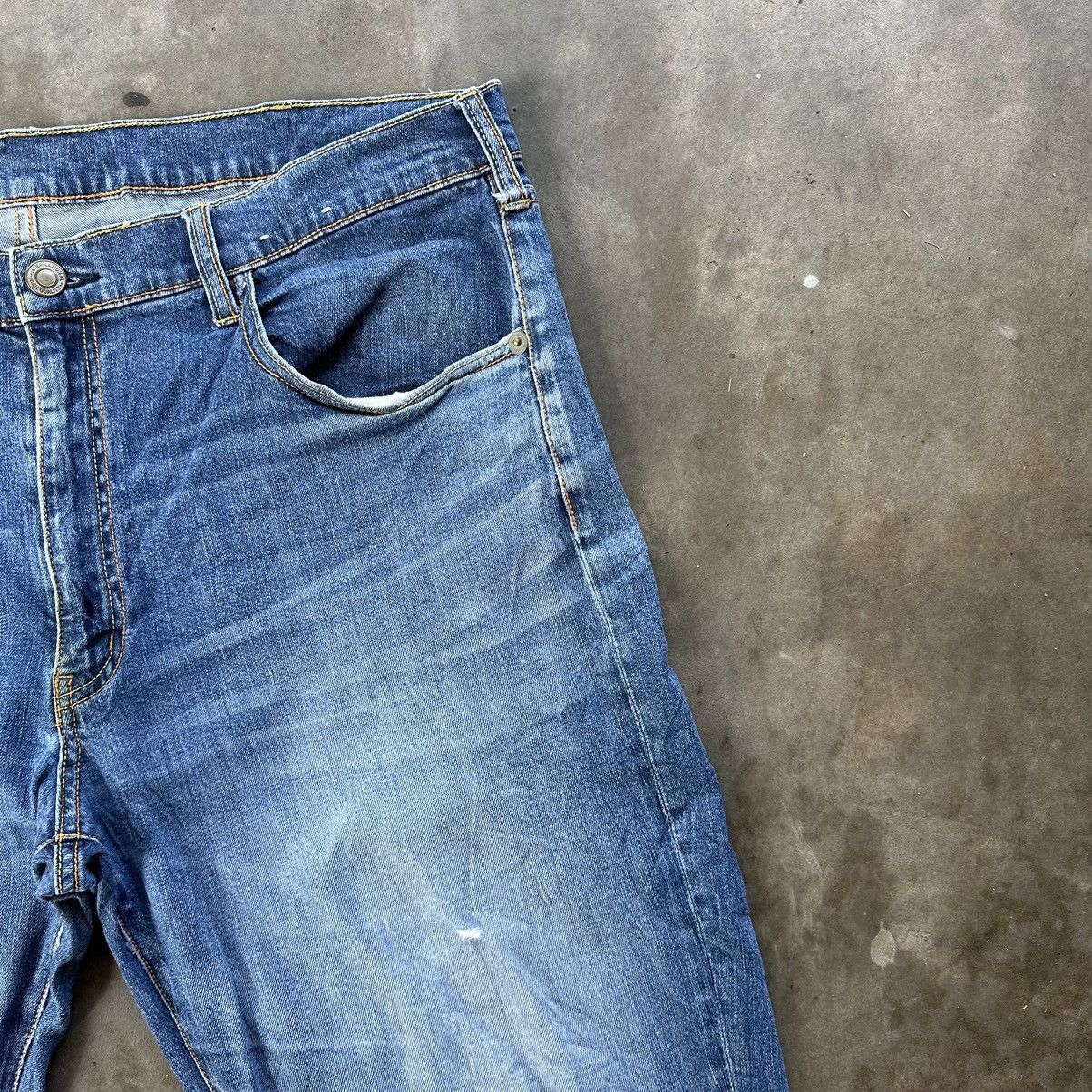 Japanese Brand Vintage Japanese Distressed Denim Faded Jean Pant Size US 38 / EU 54 - 5 Thumbnail